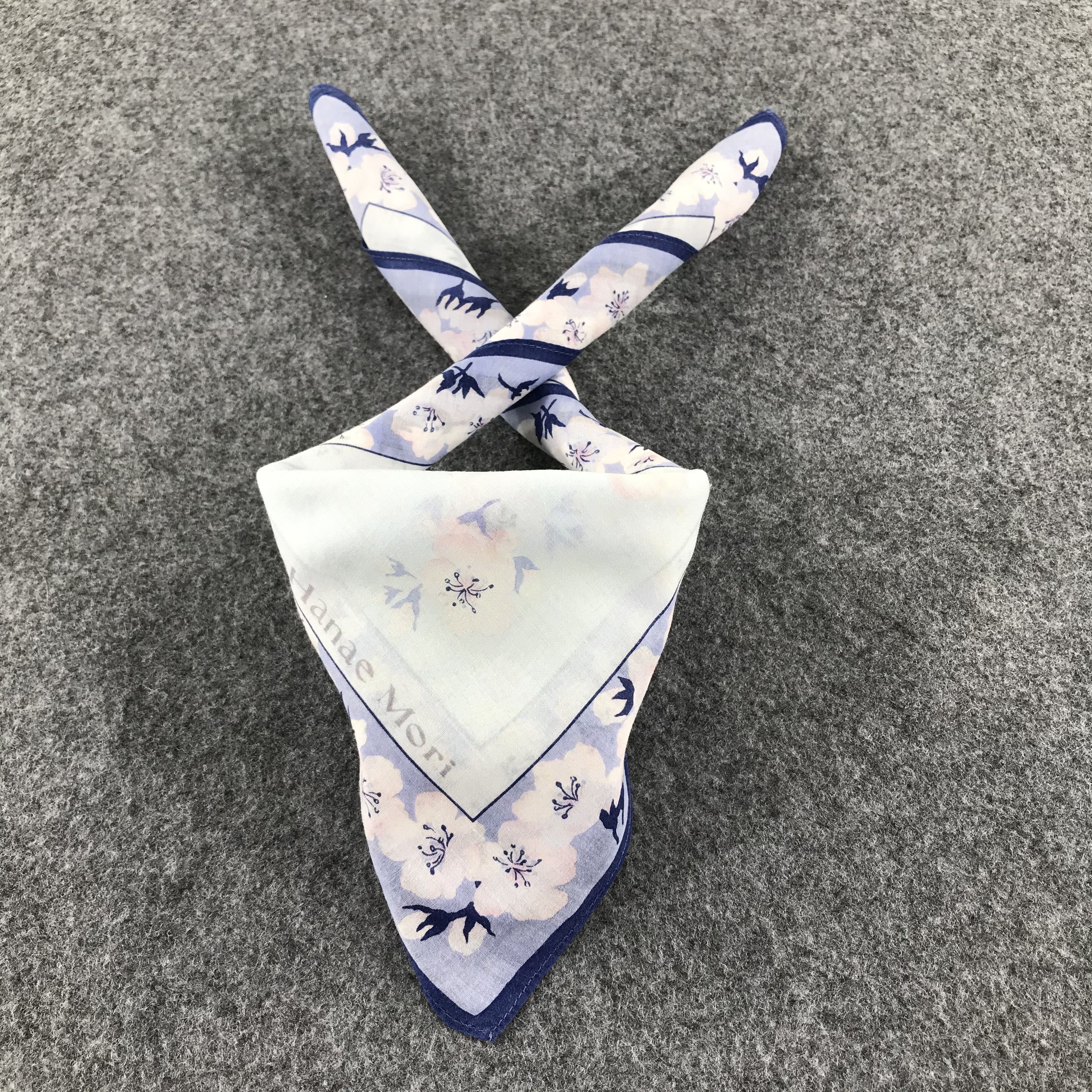Hanae Mori × Vintage Hanae Mori Handkerchief Neckerchief Bandana H231 Size ONE SIZE - 2 Thumbnail