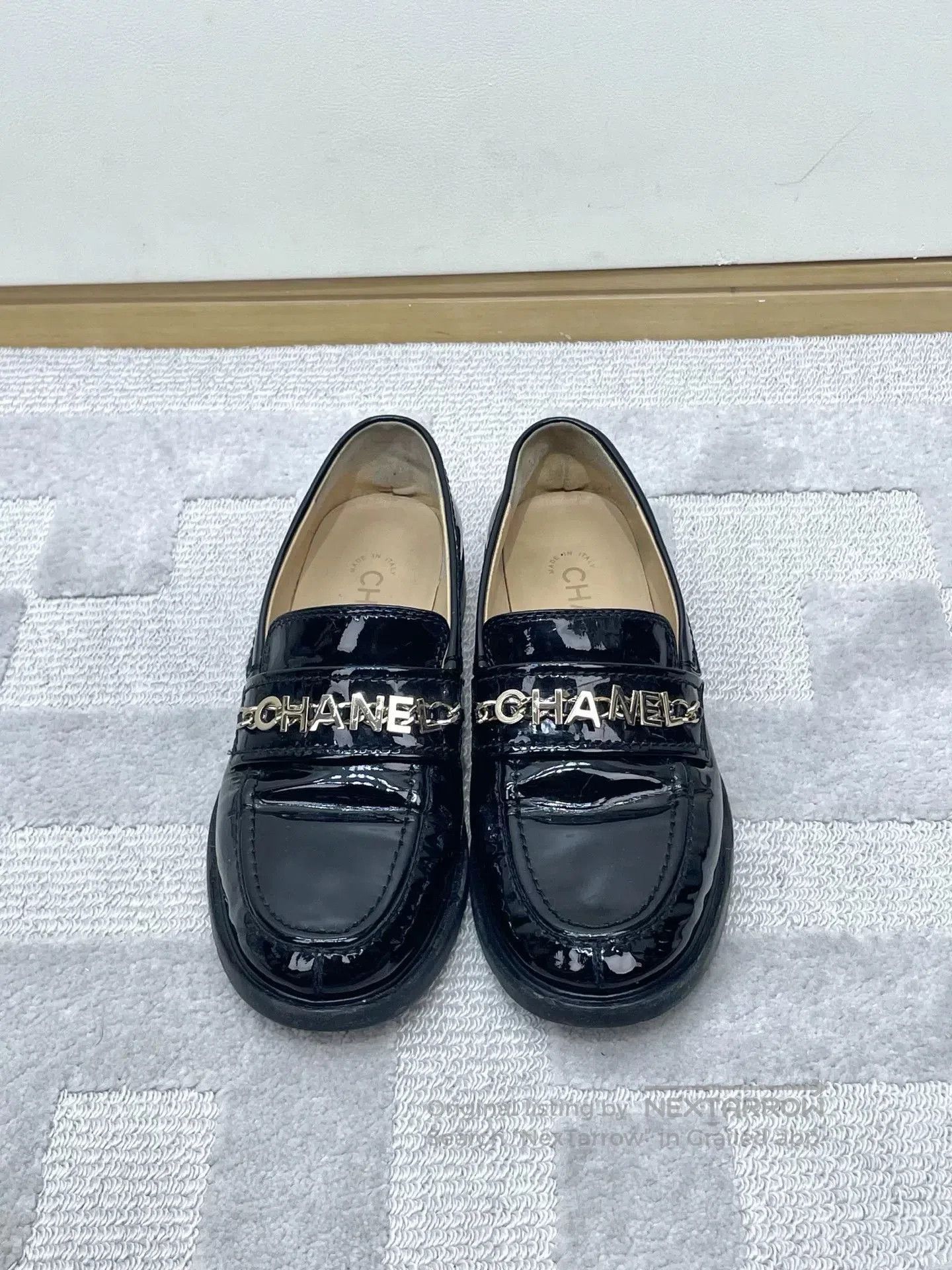 Chanel Chanel Letter Loafers. Size US 5.5 / IT 35.5 - 1 Thumbnail