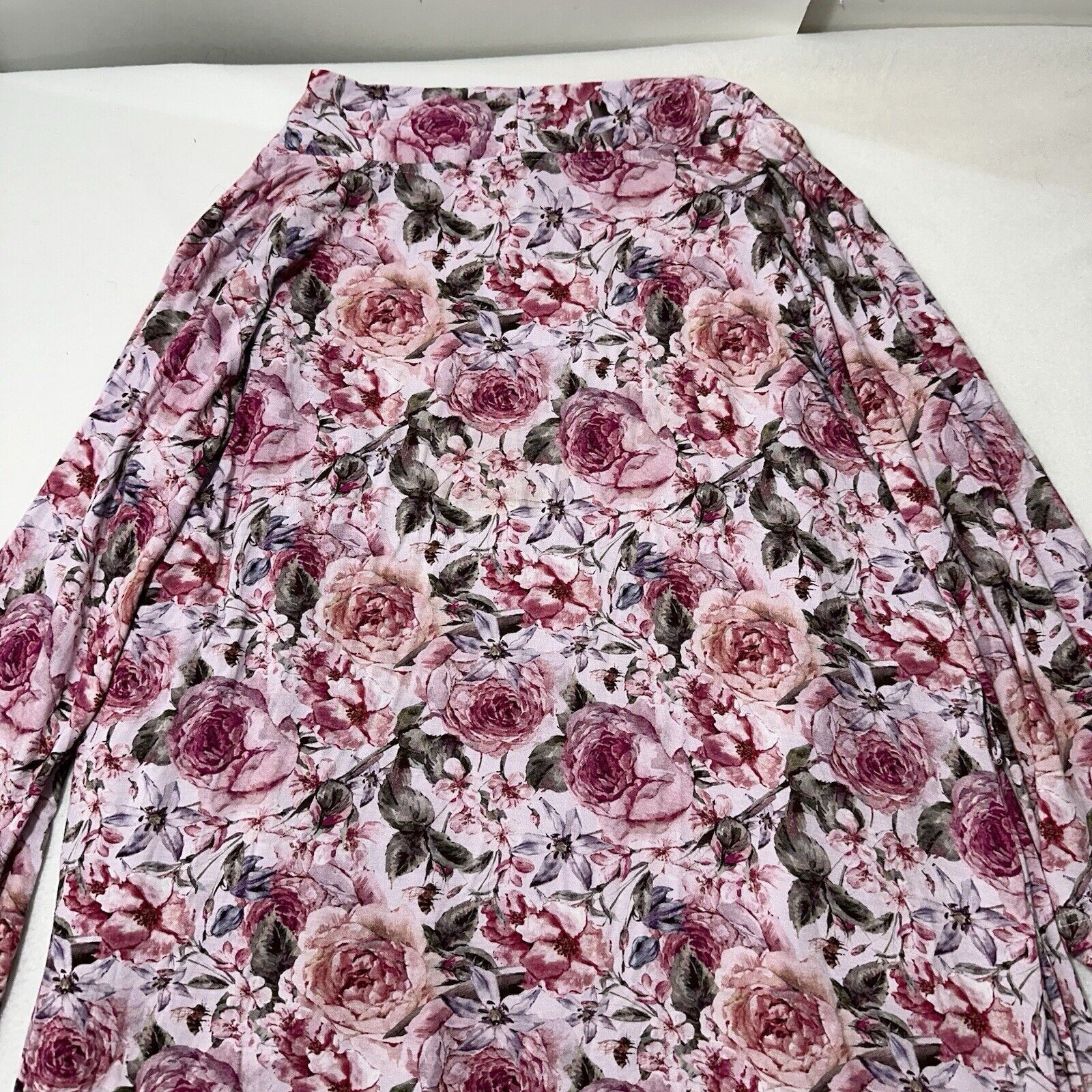 Other Posh Peanut Medium 3/4 Sleeve Bamboo Floral Cardigan Size M / US 6-8 / IT 42-44 - 10 Thumbnail