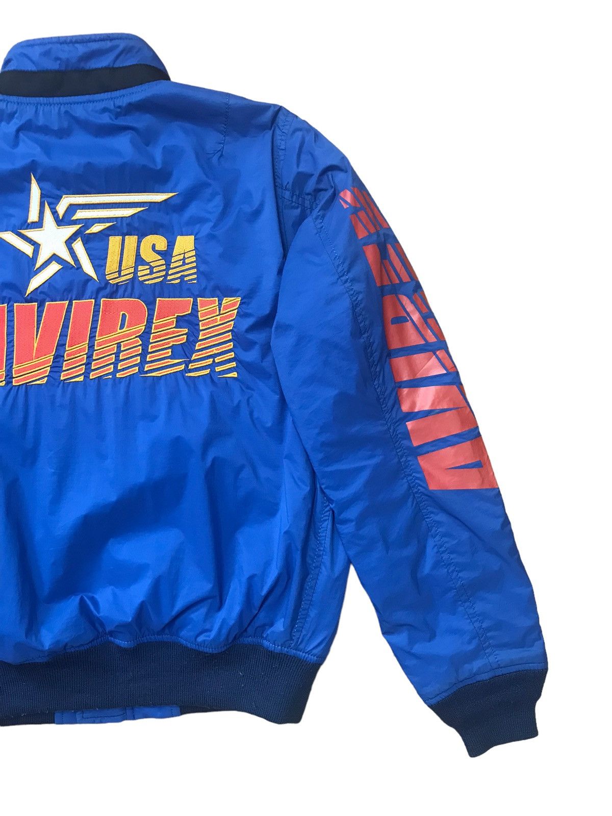 Avirex × Japanese Brand Avirex Embroidered U.S.A Bomber Jacket Size US M / EU 48-50 / 2 - 3 Thumbnail