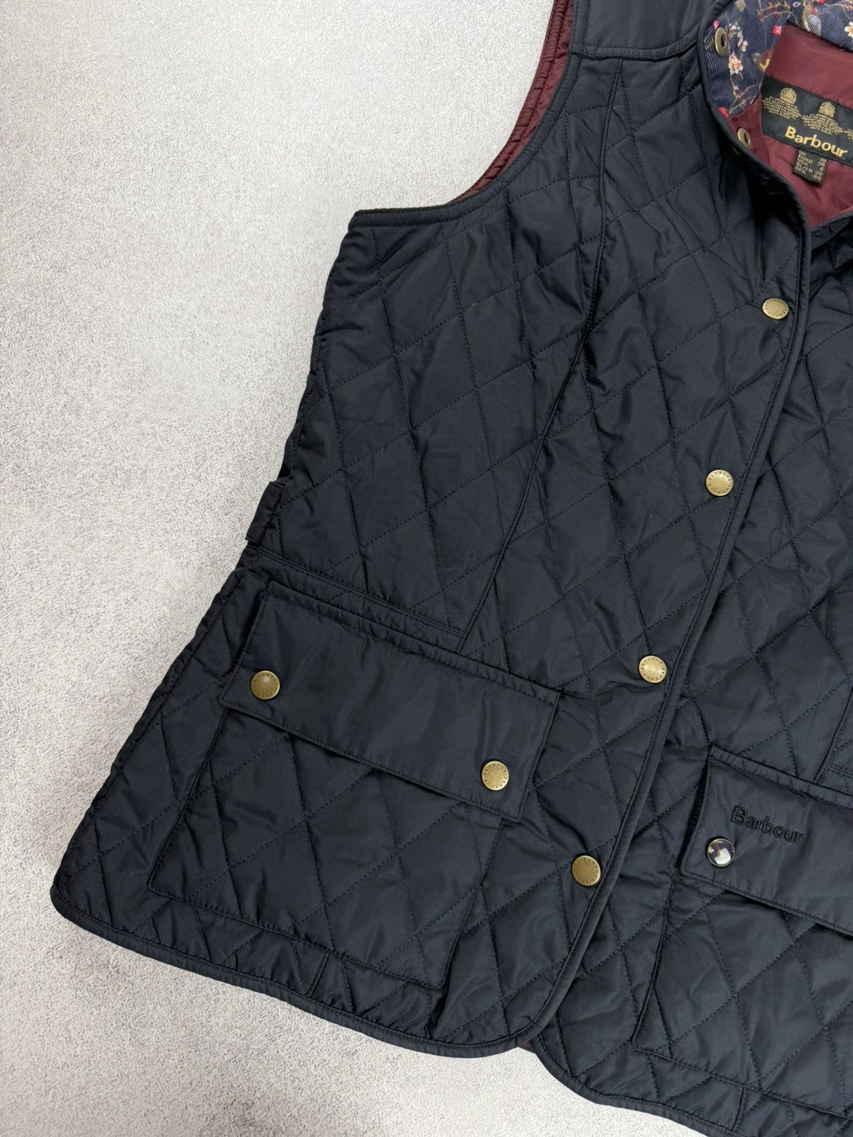 Barbour Barbour Saddleworth Quilted Gilet Vest Women’s Size UK 10 Size M / US 6-8 / IT 42-44 - 5 Thumbnail