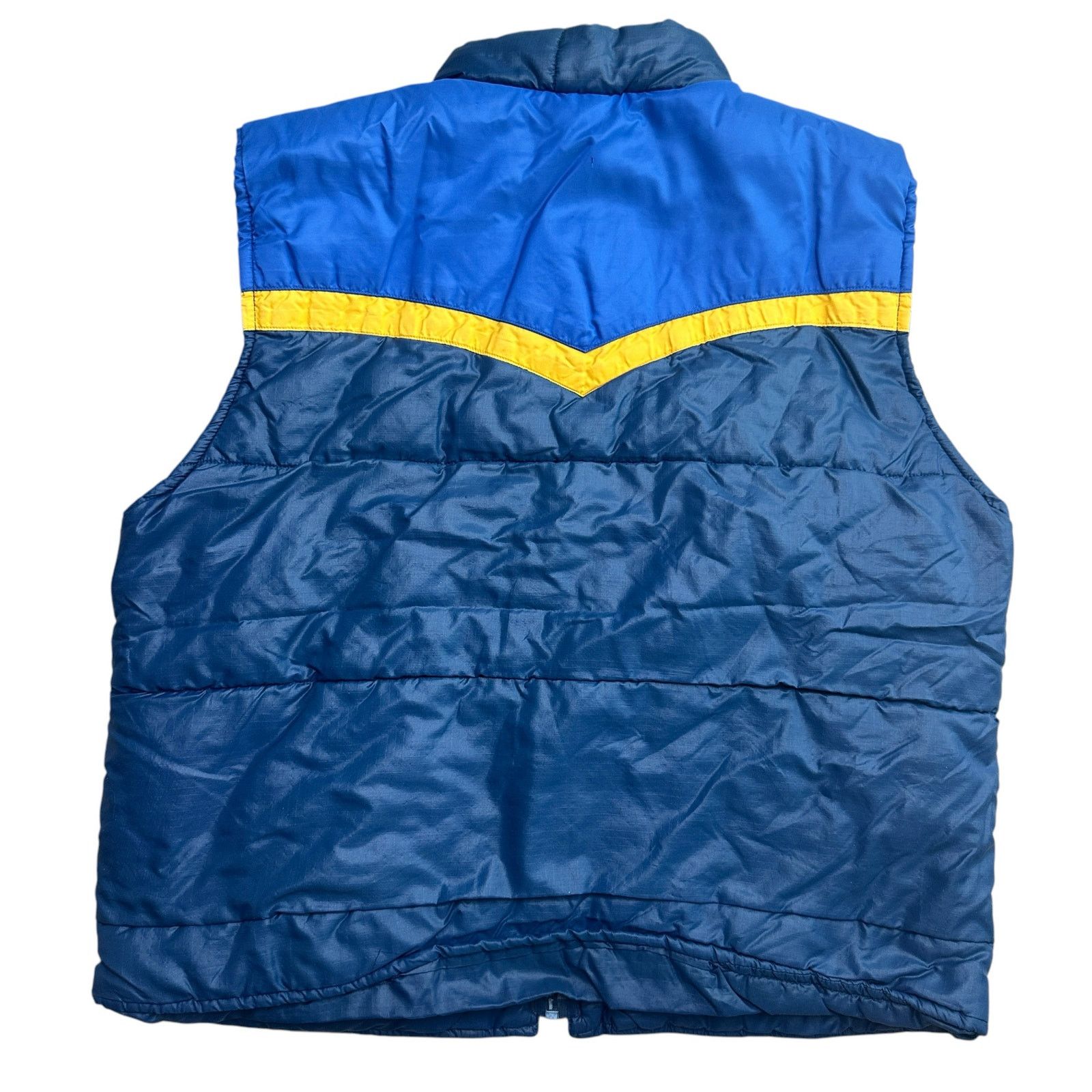 Eddie Bauer Eddie Bauer Blue Puffer Vest Jacket Vintage 80s Men's Large Size US L / EU 52-54 / 3 - 2 Thumbnail