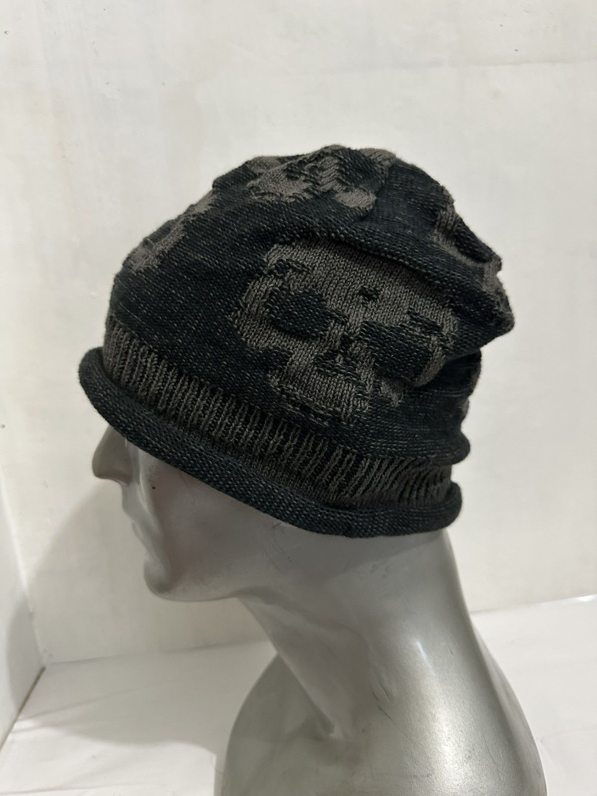 Other Unknown Japanese Skull Knitted Beanie Punk Bondage Hats Size ONE SIZE - 4 Thumbnail