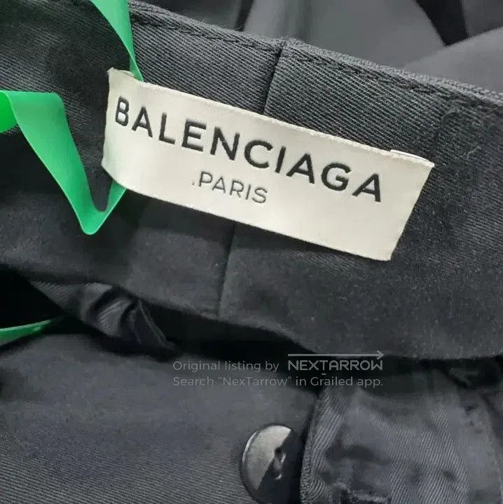 Balenciaga Balenciaga Casual Comfortable Black Long Pants. Size US 36 / EU 52 - 4 Thumbnail