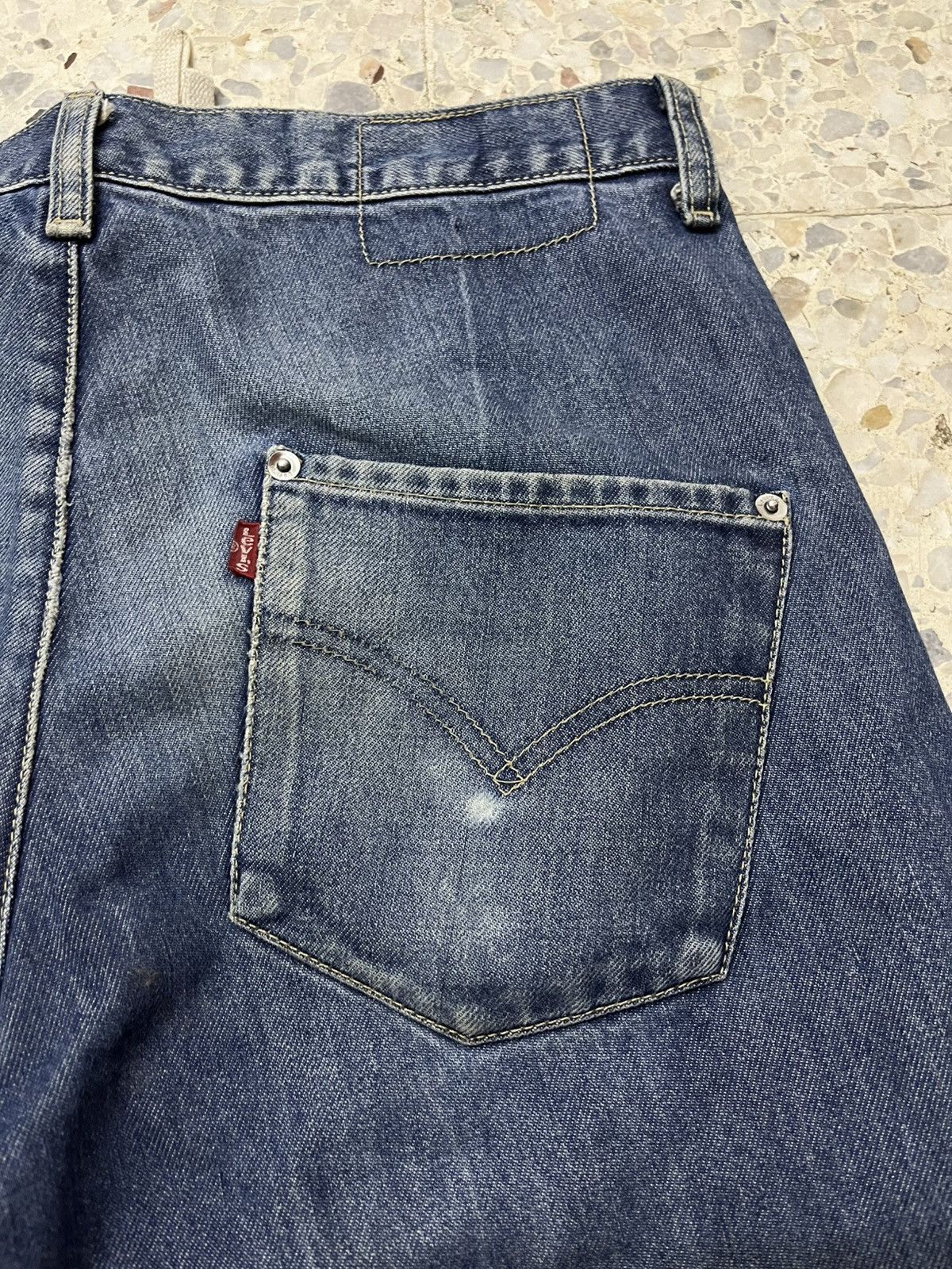 Levi's Vintage Clothing VTG 2000 Levis Engineered Jeans 003 Twisted Leg Archival Y2K Size US 30 / EU 46 - 8 Thumbnail