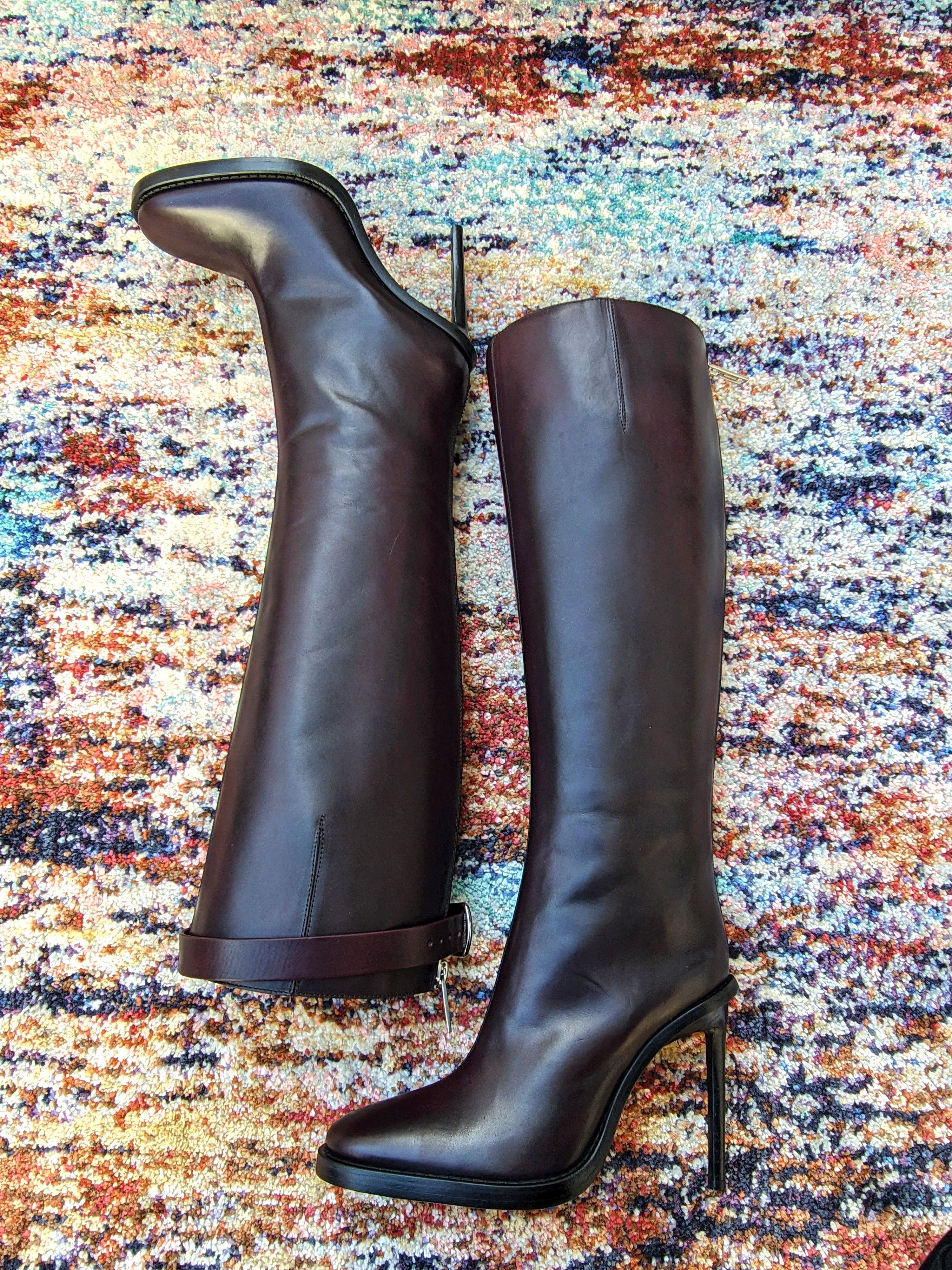 Ann Demeulemeester Ann Demeulemeester high-heeled boots Size US 5 / IT 35 - 4 Thumbnail