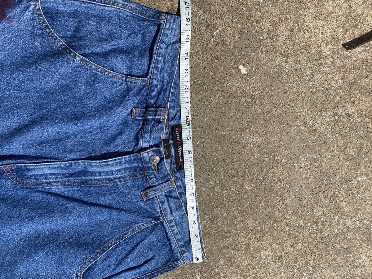 JNCO × Vintage ROW edge Denim Baggy short Size US 32 / EU 48 - 8 Thumbnail
