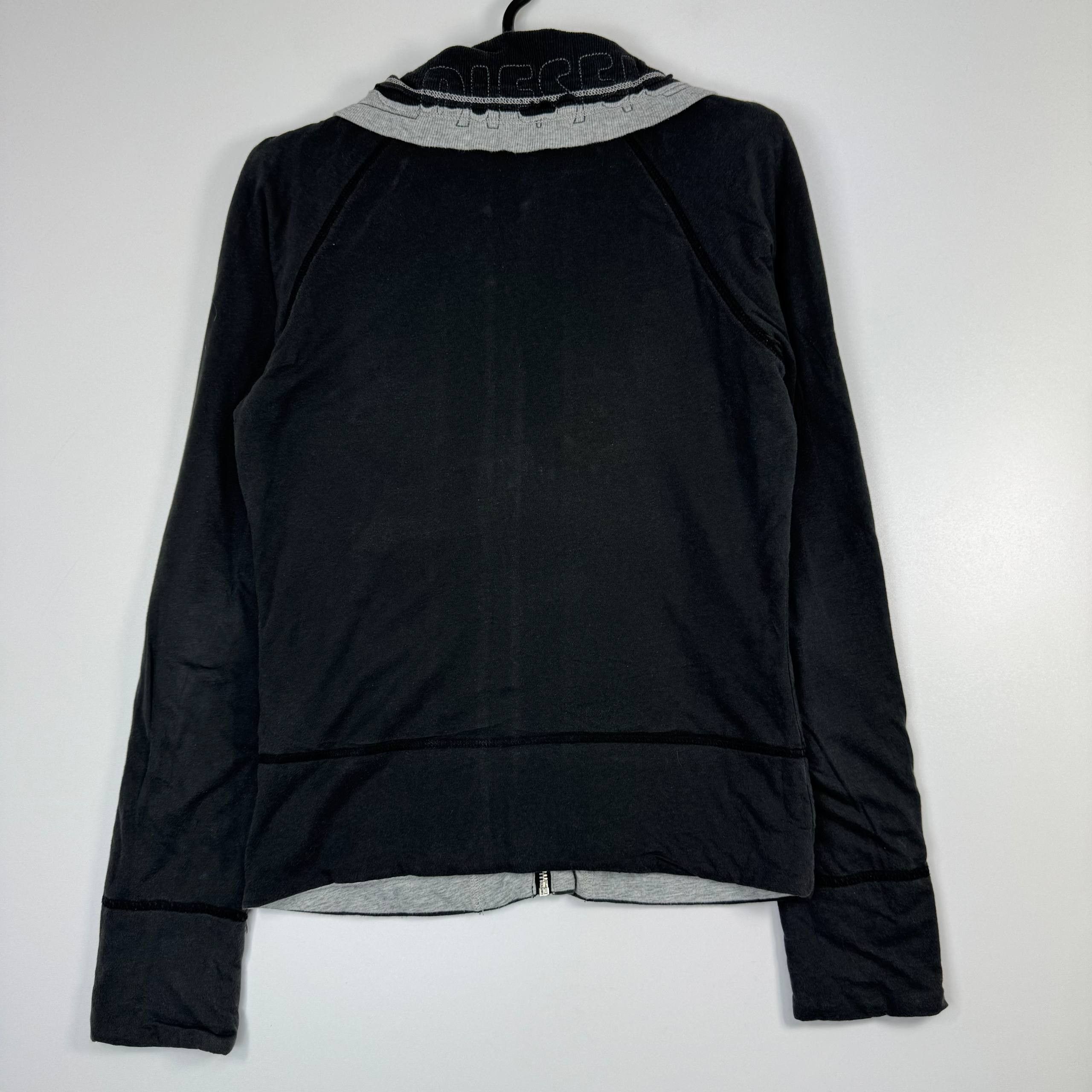 Diesel Diesel Full Zip Hoodie Black Grey Womens Size M Size M / US 6-8 / IT 42-44 - 8 Thumbnail