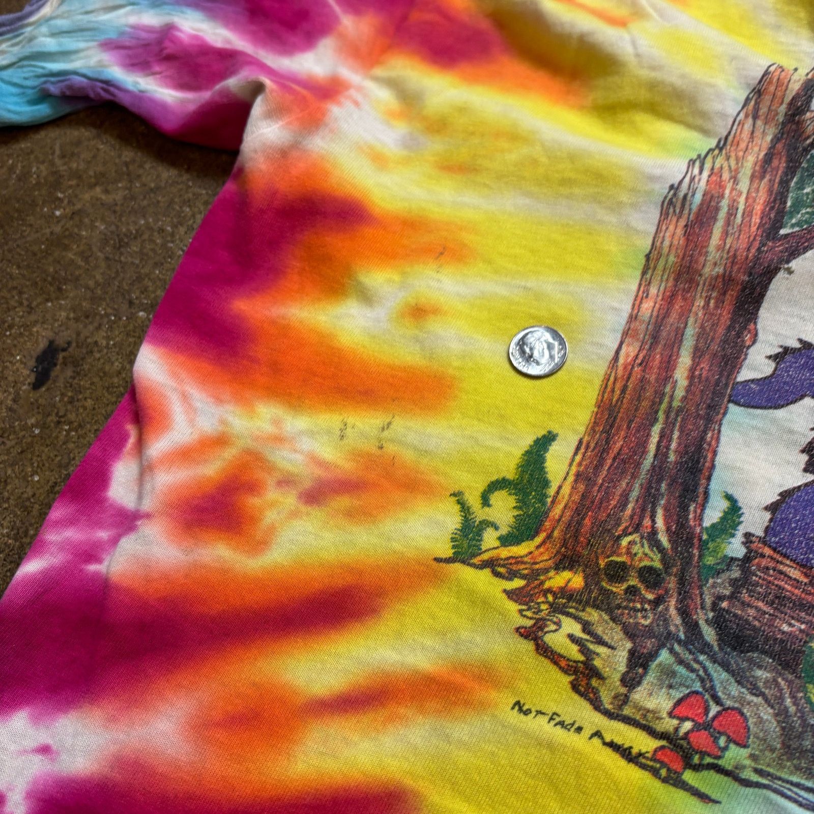 Band Tees × Grateful Dead × Vintage Vintage 1990 Grateful Dead Dancing Bears 25th Anniv Shirt XL Size US XL / EU 56 / 4 - 13 Thumbnail