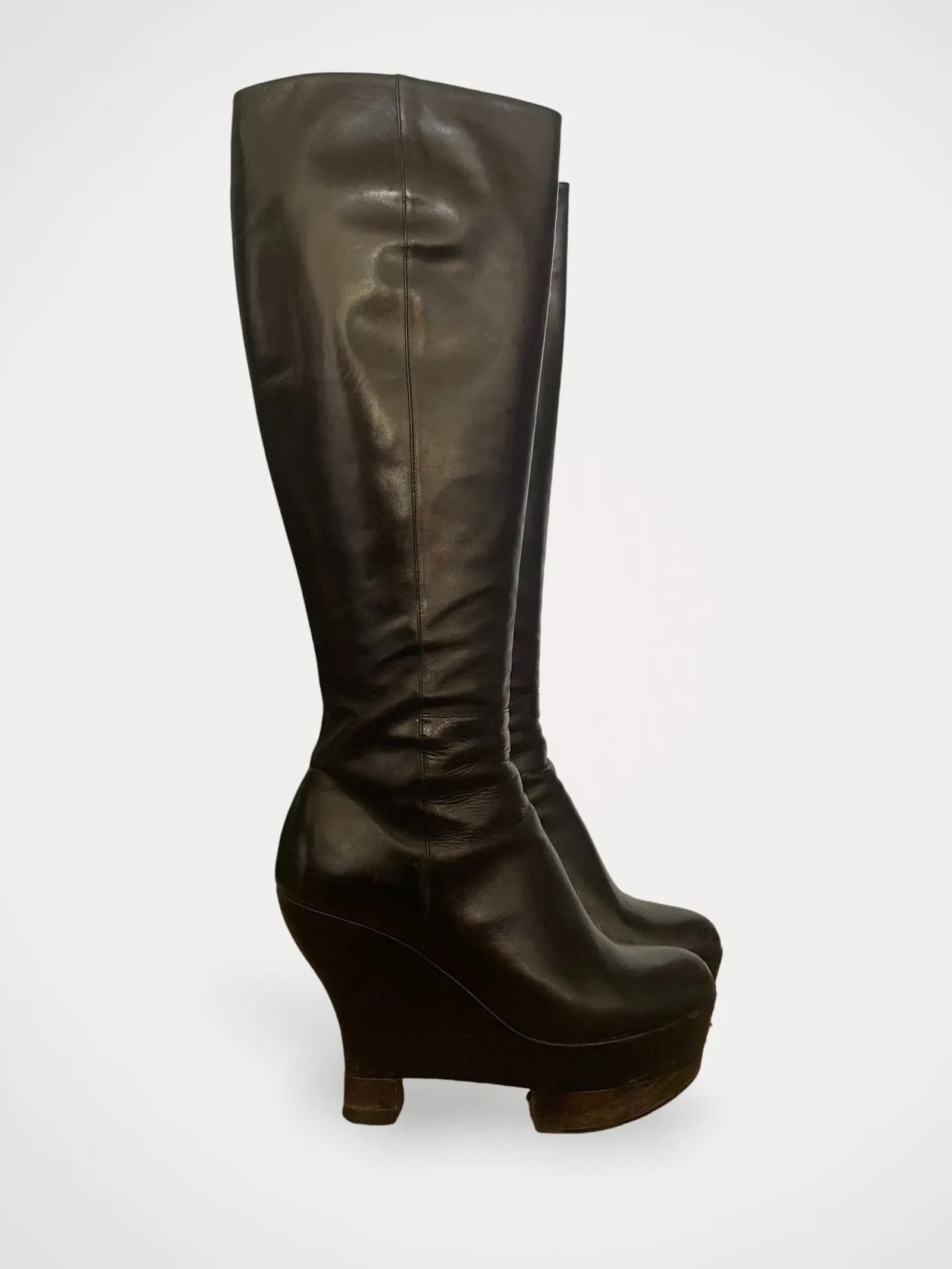 Yves Saint Laurent Yves Saint Laurent Boots Size US 8 / IT 38 - 1 Thumbnail