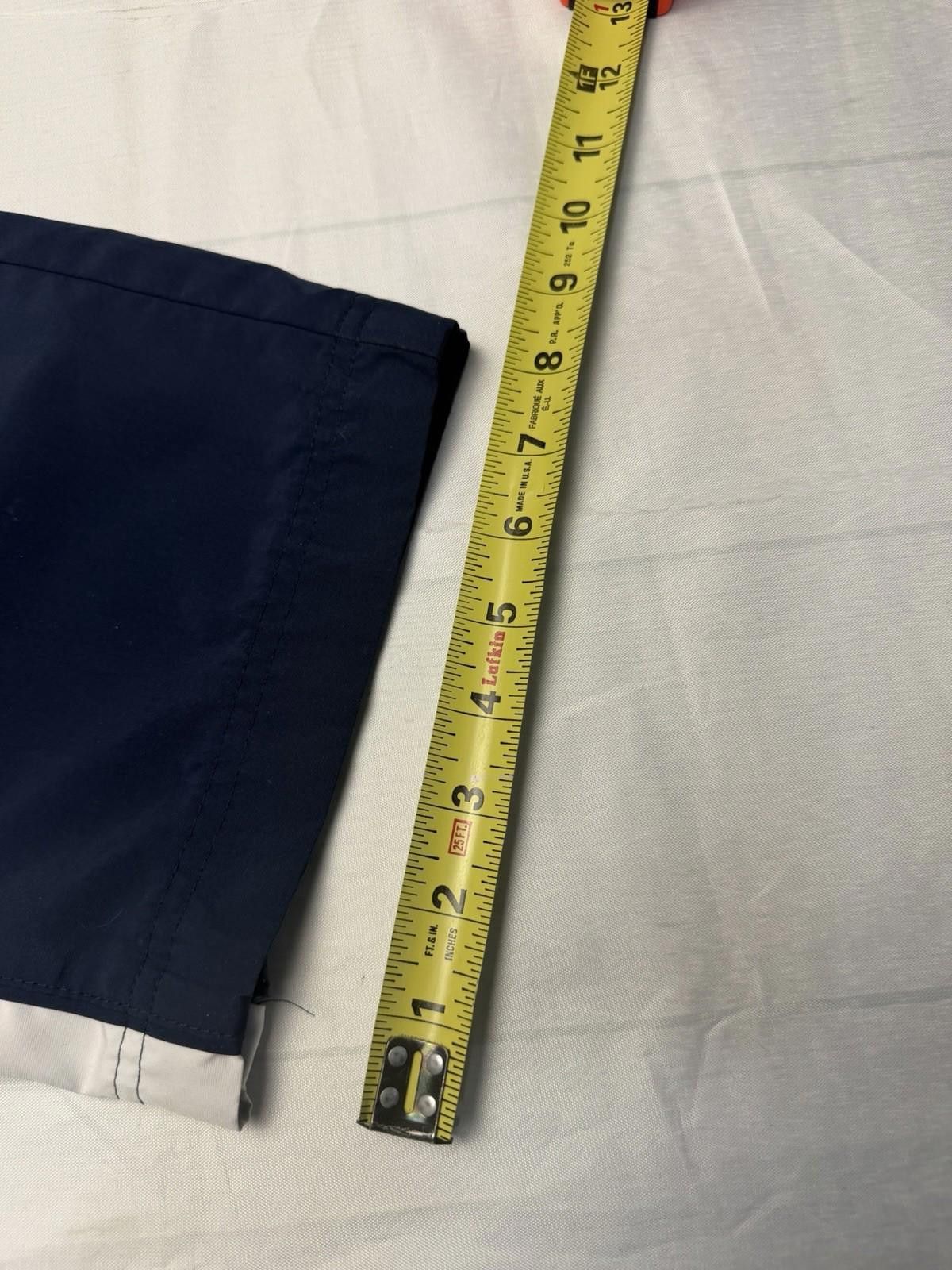 Nike Vtg 90s Nike Silver Tag Fleece Pants S Navy Stripe Track Y2K Size 28" / US 6 / IT 42 - 9 Thumbnail