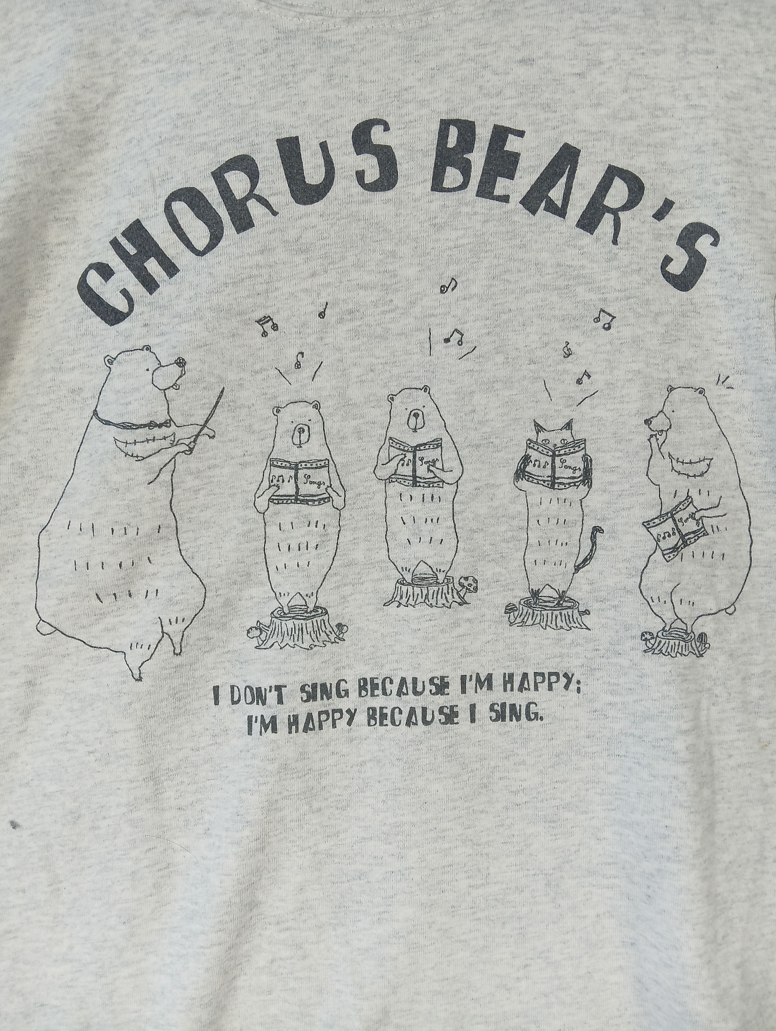 Other vintage chorus bear TEE SING Size US M / EU 48-50 / 2 - 2 Thumbnail