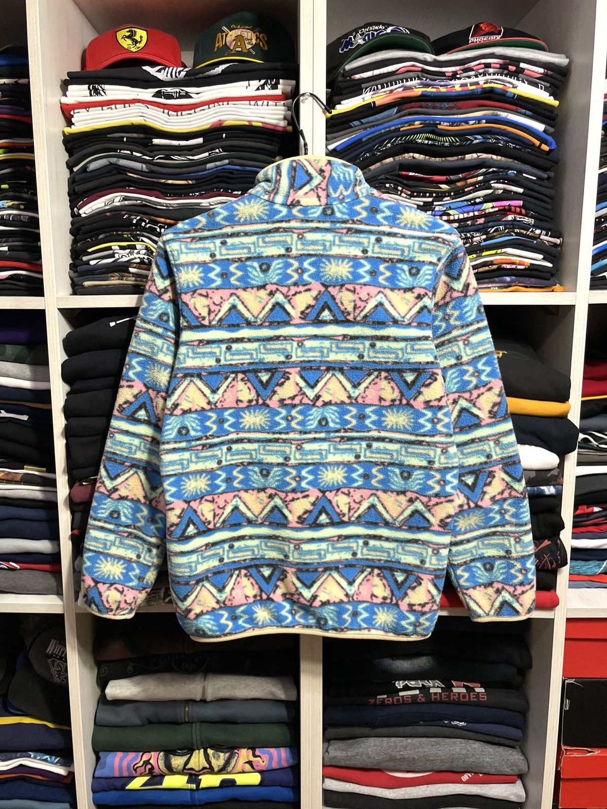 Patagonia Vintage Patagonia Synchilla Fleece Pullover Jacket Aztec Size US XS / EU 42 / 0 - 11 Thumbnail