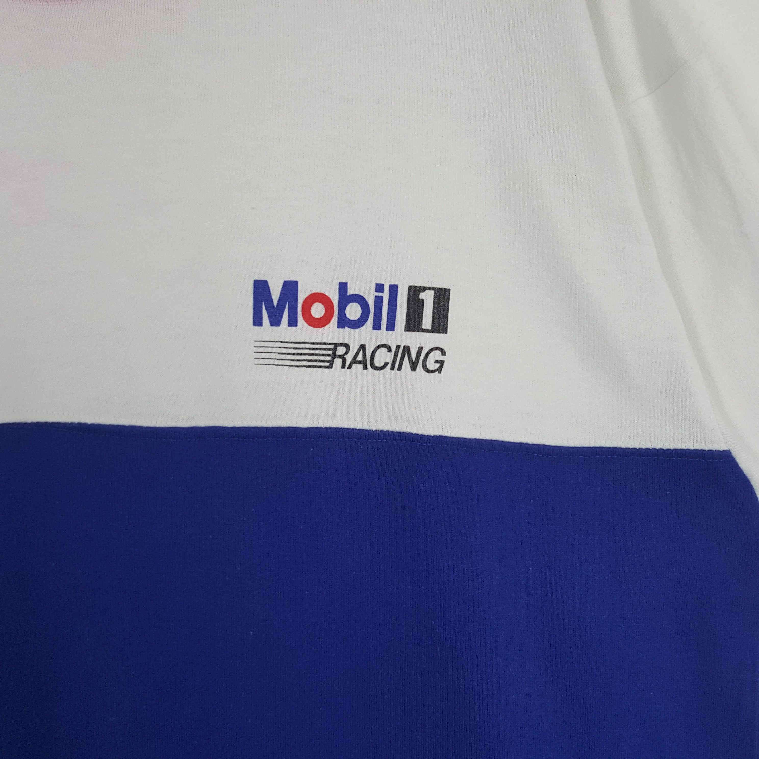 Issey Miyake × Vintage Vintage I.S. Issey Miyake X Mobil 1 Racing Designer Tshirt Size US L / EU 52-54 / 3 - 2 Thumbnail