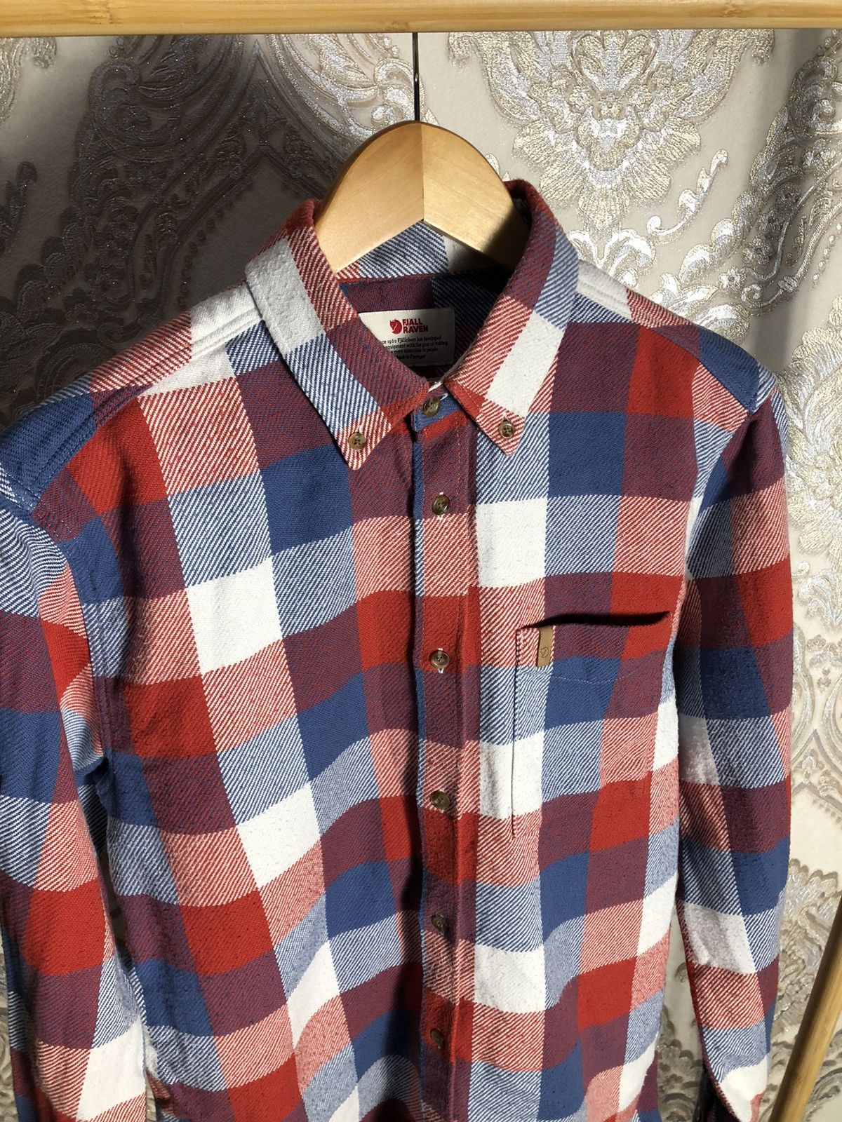 Fjallraven × Vintage VERY RARE FJALLRAVEN FLANEL LONG SLEEVE SHIRT GORPCORE 90s Size US M / EU 48-50 / 2 - 3 Thumbnail