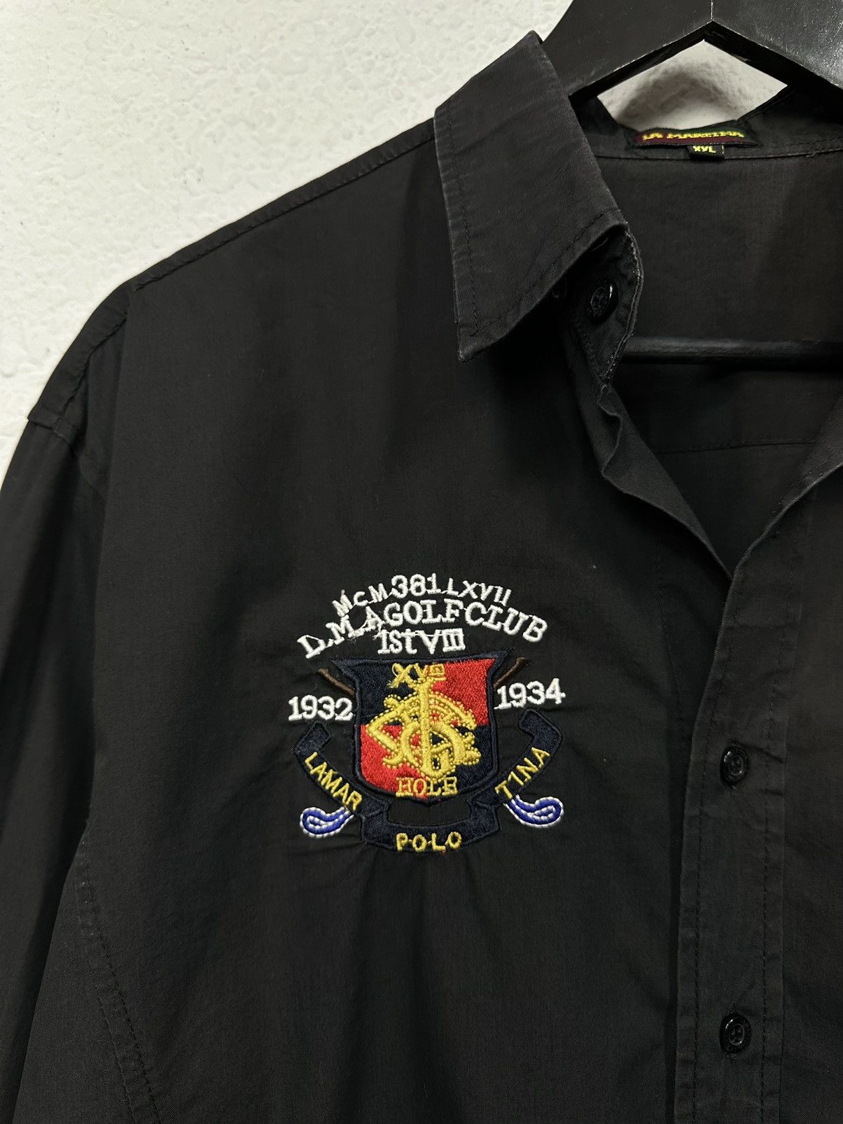La Martina La Martina Buenos Aires Polo Long Sleeve Button Shirt Sz XL Size US M / EU 48-50 / 2 - 6 Thumbnail