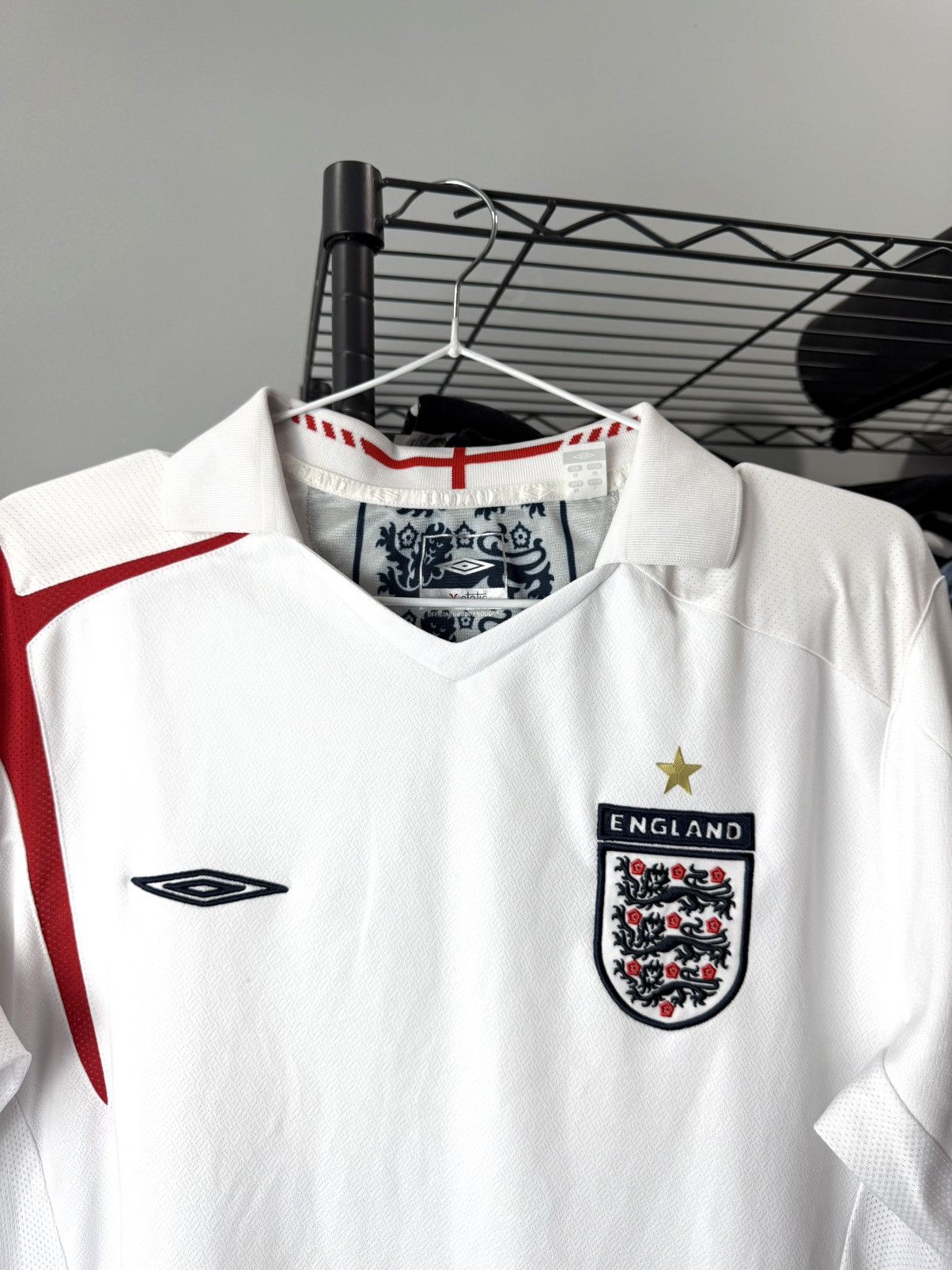 Umbro Umbro England Soccer Jersey T Shirt Size US M / EU 48-50 / 2 - 2 Thumbnail