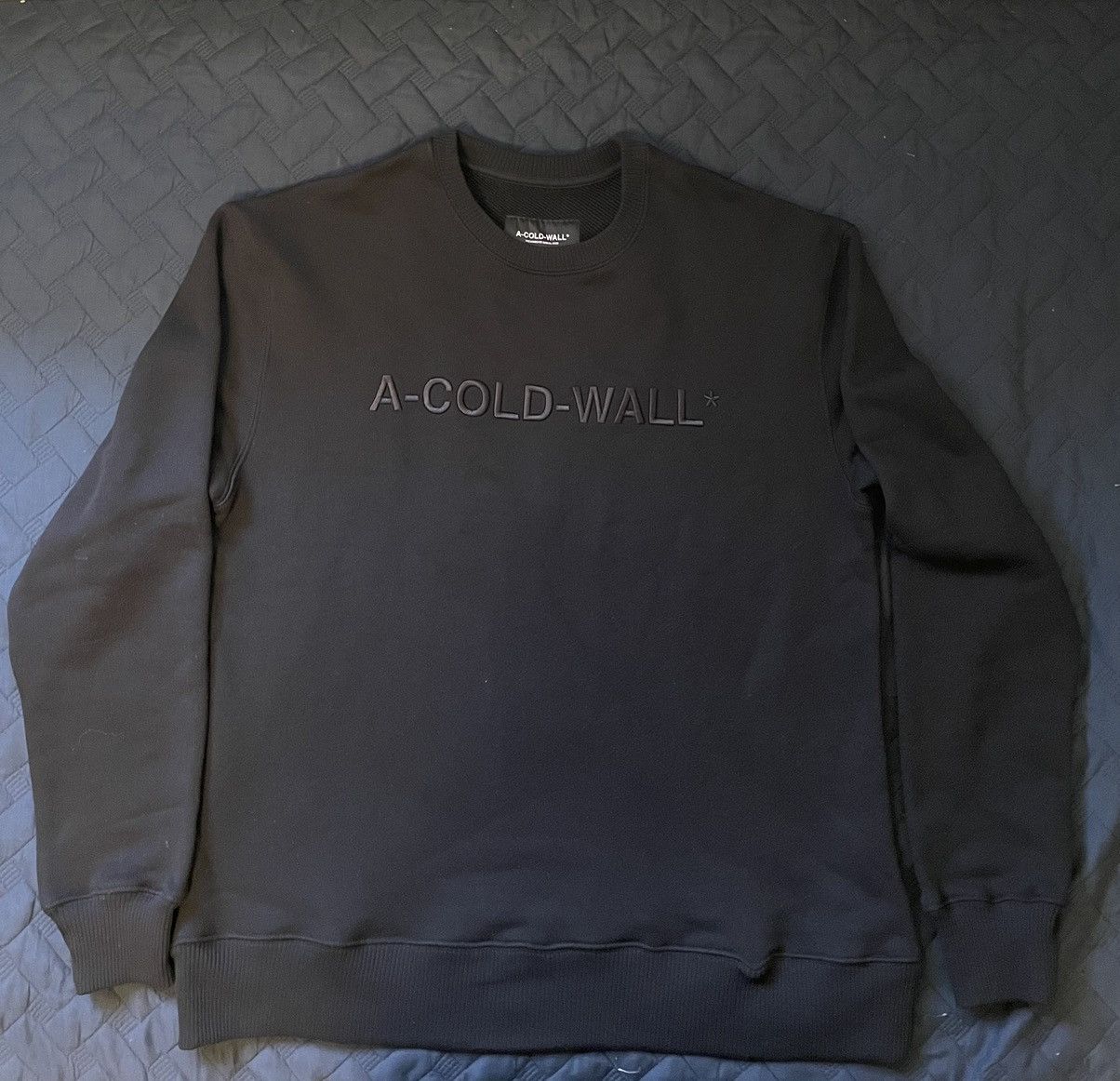 A-COLD-WALL* A-COLD-WALL* Black Logo Sweatshirt Size US M / EU 48-50 / 2 - 2 Thumbnail