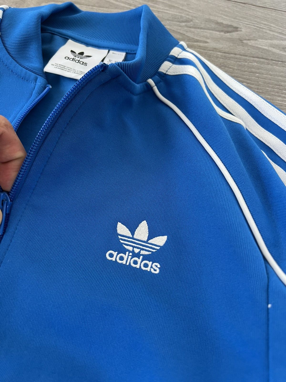 Adidas Adidas White Tags Avant Garde Three Stripes Y2K Zip Jacket Size US M / EU 48-50 / 2 - 13 Thumbnail