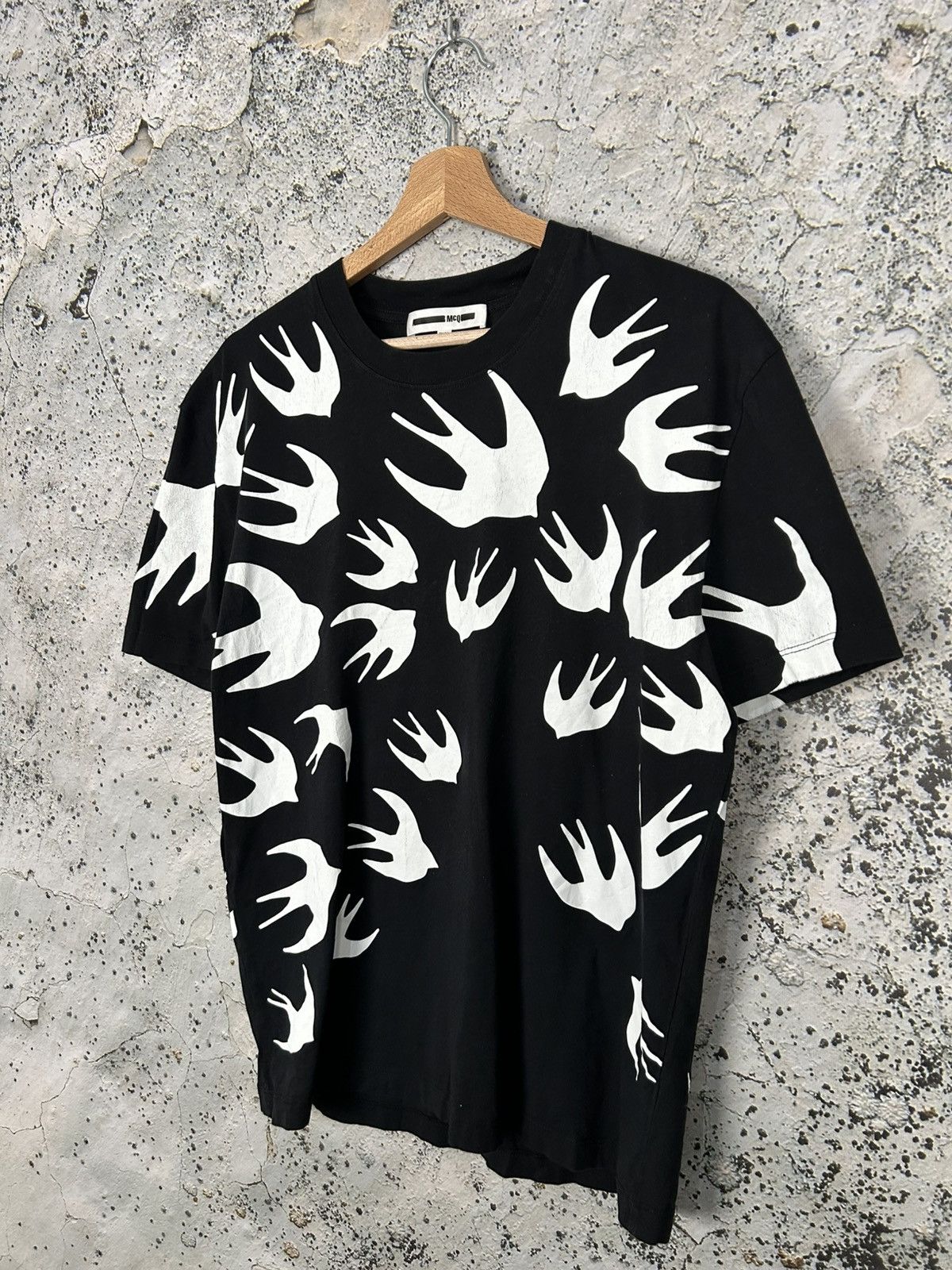 MCQ MCQ Birds Tee Avant Garde Designer Rare Alternative Size US S / EU 44-46 / 1 - 2 Thumbnail