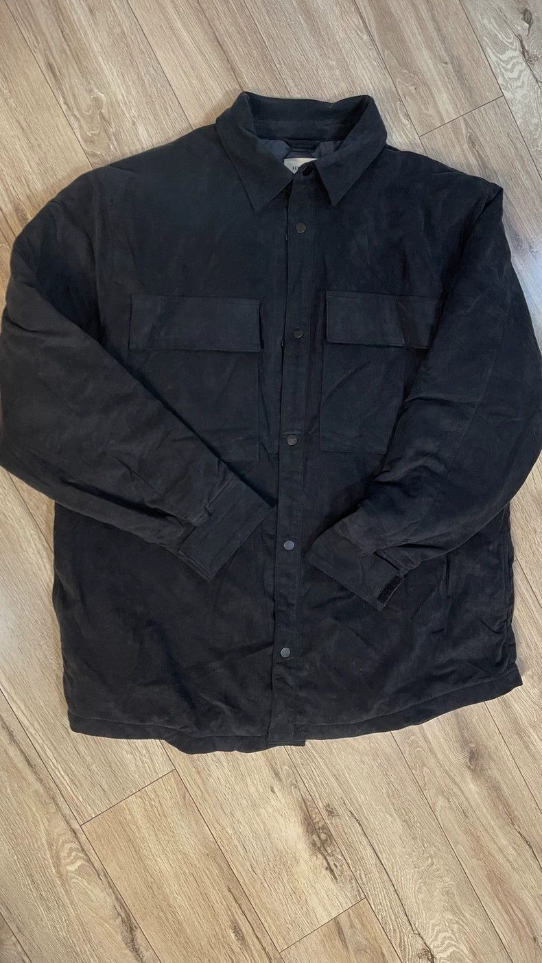 Fear of God Fear of God Season 6 Black Suede Jacket Size US XL / EU 56 / 4 - 1 Thumbnail