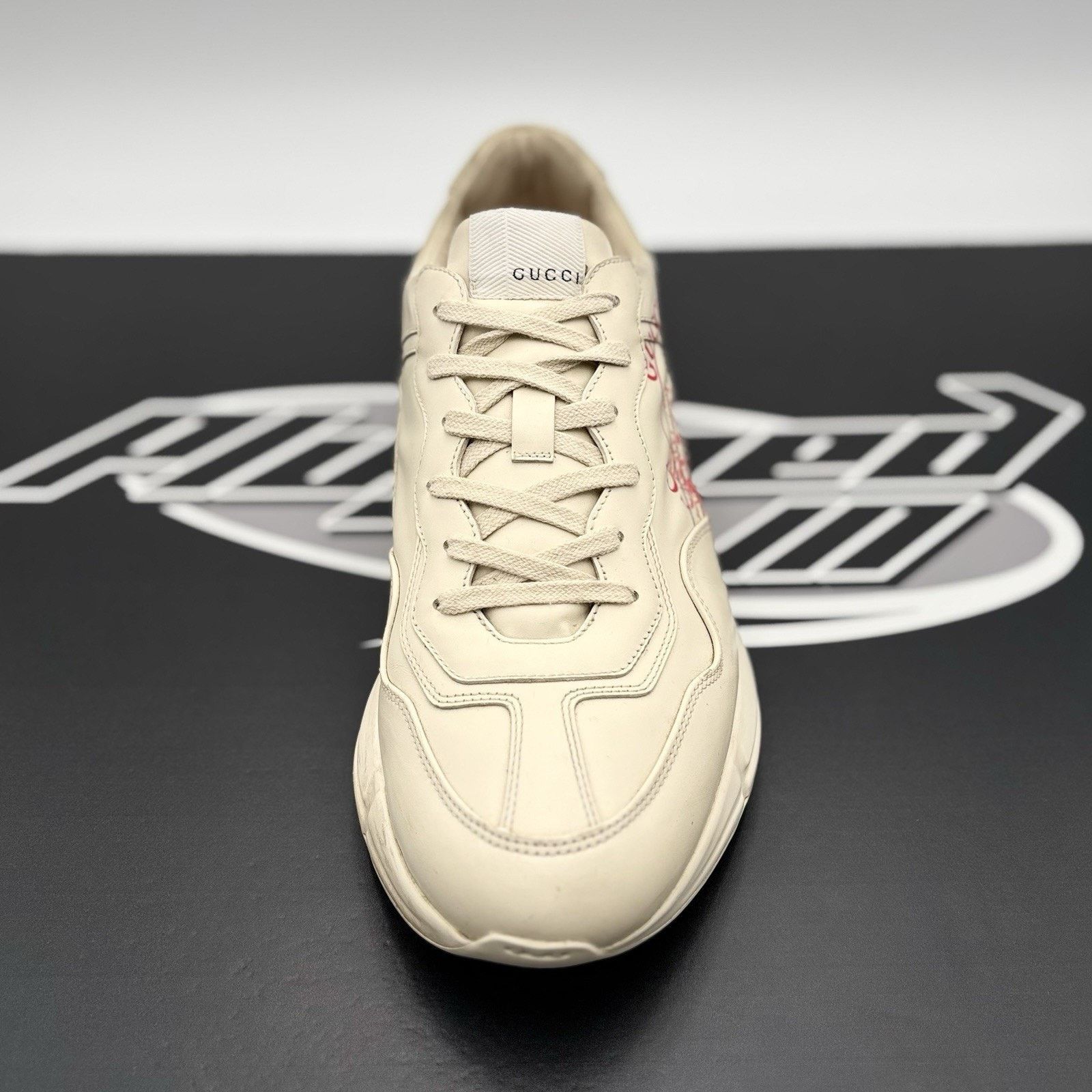 Gucci Gucci Rhyton Interlocking Disk | GREAT CONDITION! Size US 10.5 / EU 43-44 - 14 Thumbnail