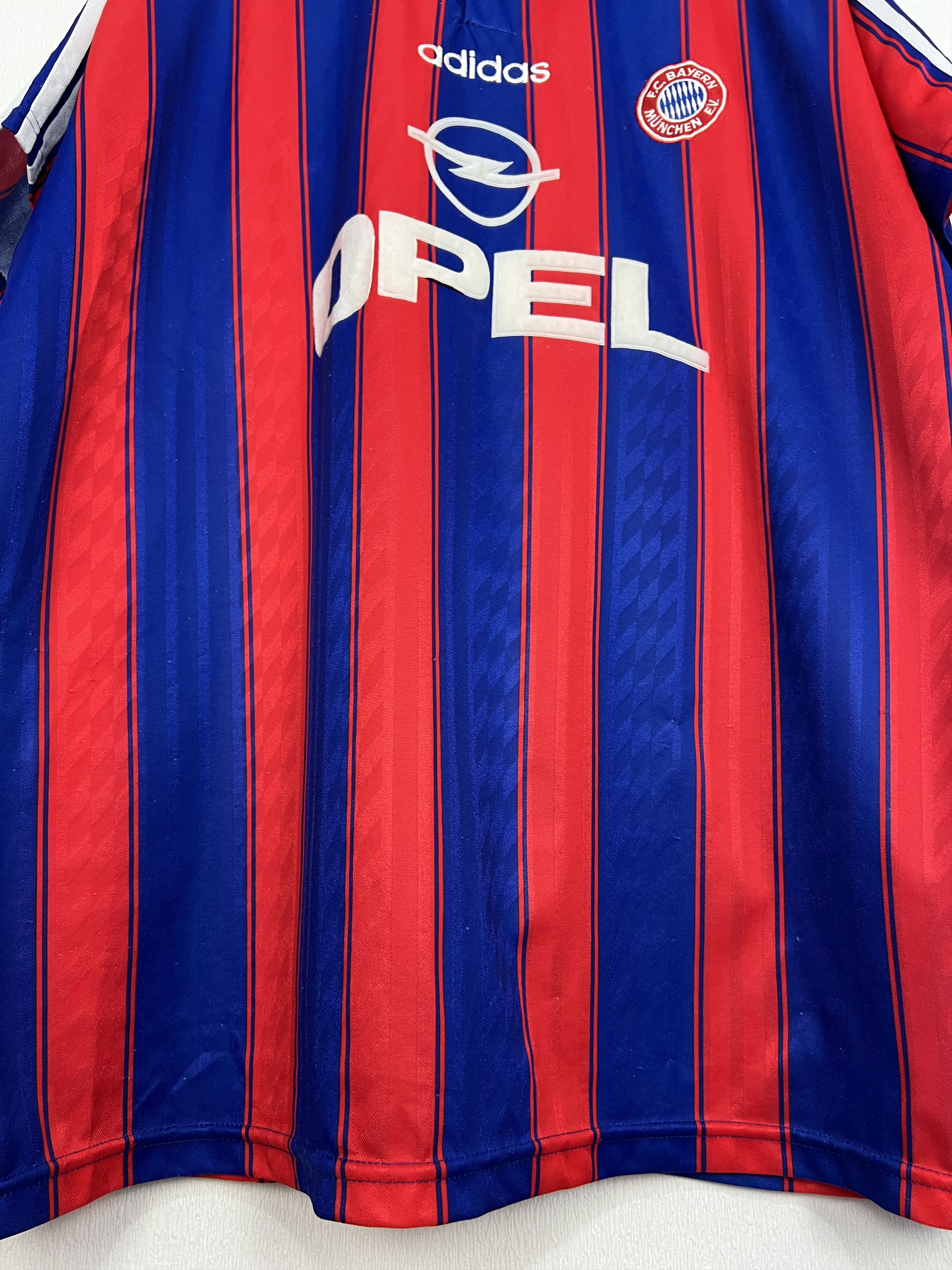 Adidas Bayern Munich Home football shirt 1995 Soccer Jersey Trikot Size US XXL / EU 58 / 5 - 5 Thumbnail