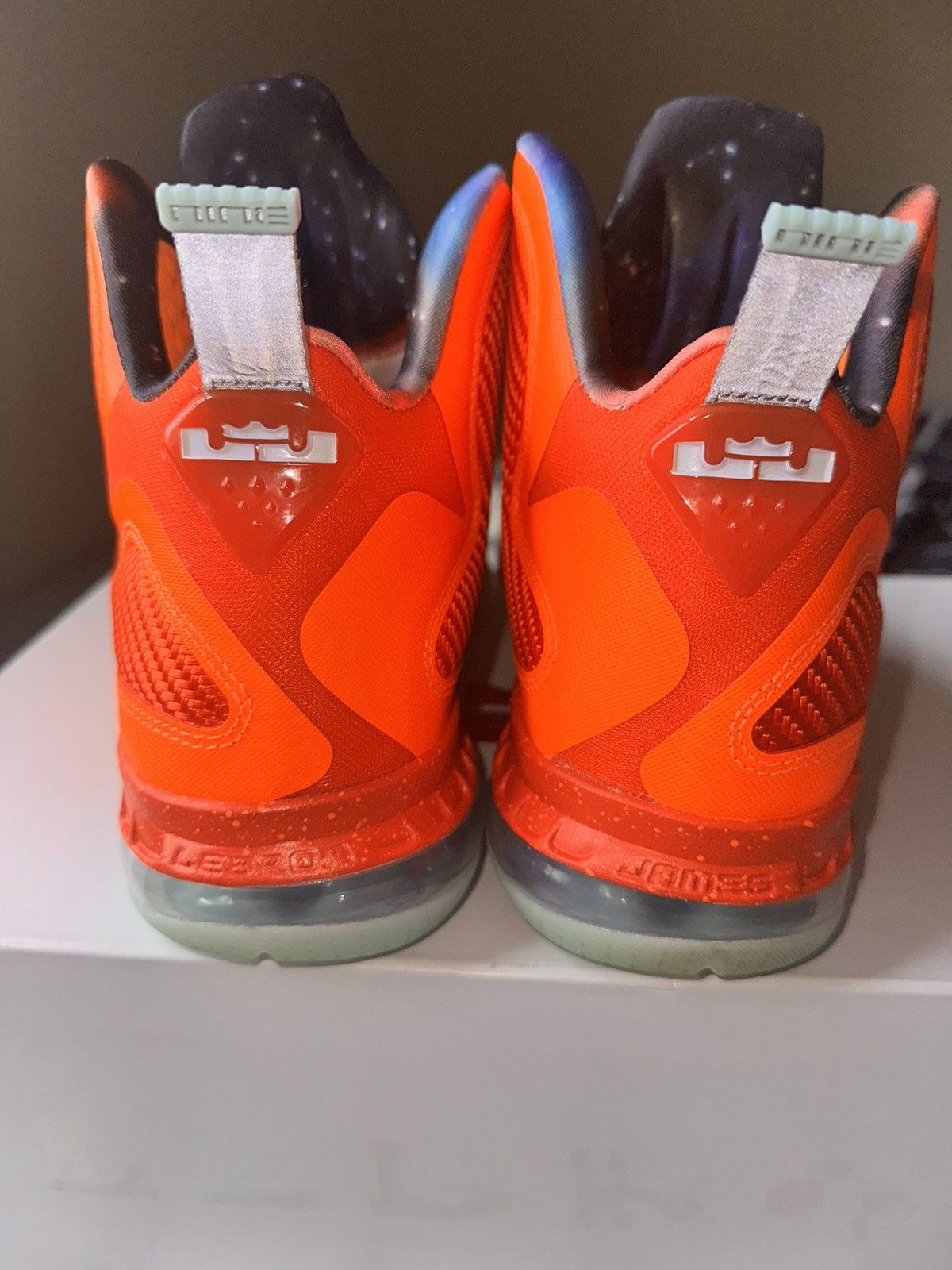 Jordan Brand × Nike × Sneaker Politics Nike LeBron IX Total Orange Size US 10 / EU 43 - 3 Thumbnail