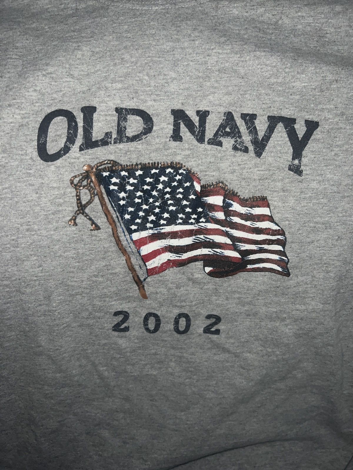 Old Navy Old Navy 2002 Flag Tee Size US XL / EU 56 / 4 - 2 Thumbnail