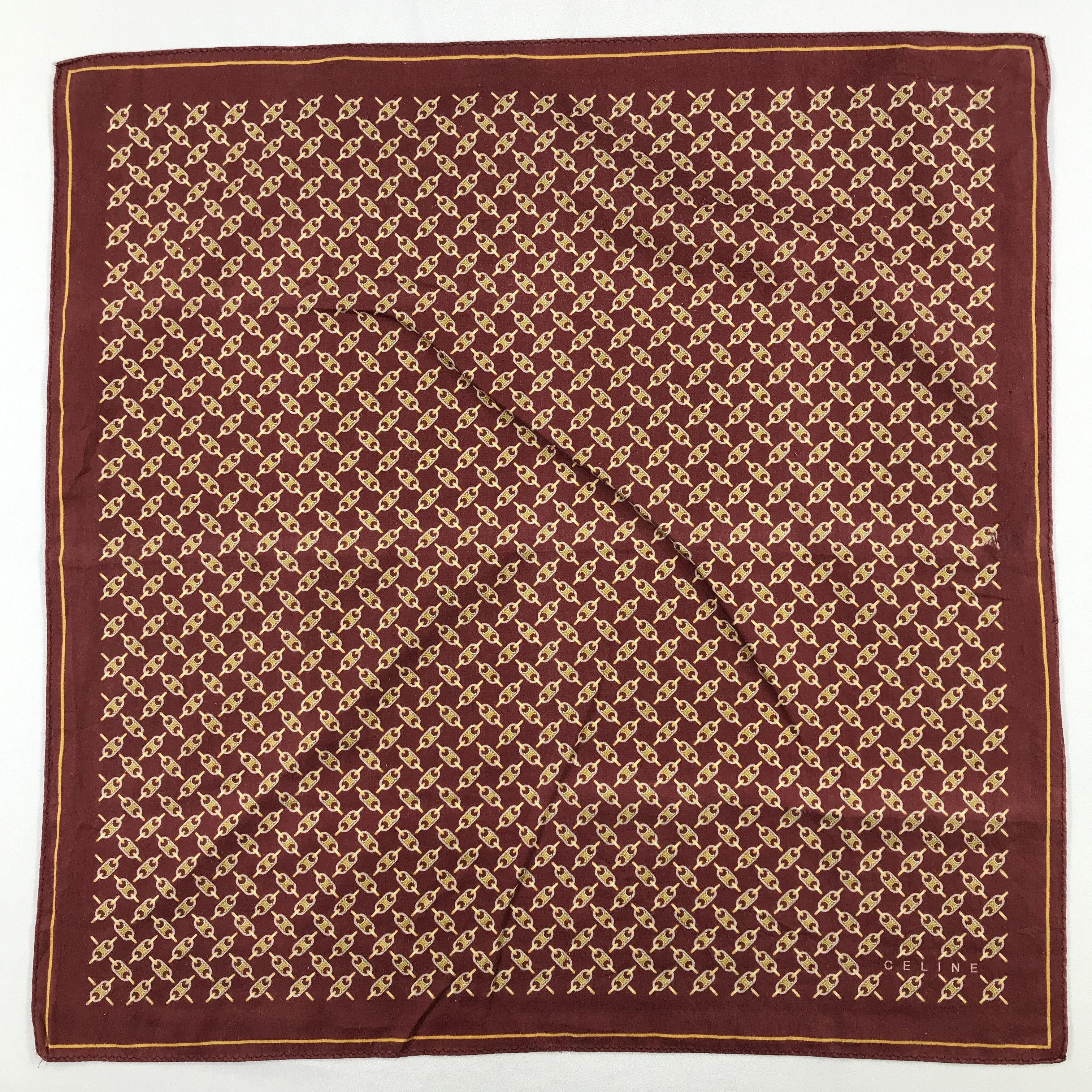 Celine Celine Bandana / Handkerchief / Neckerchief - S2250 Size ONE SIZE - 1 Thumbnail