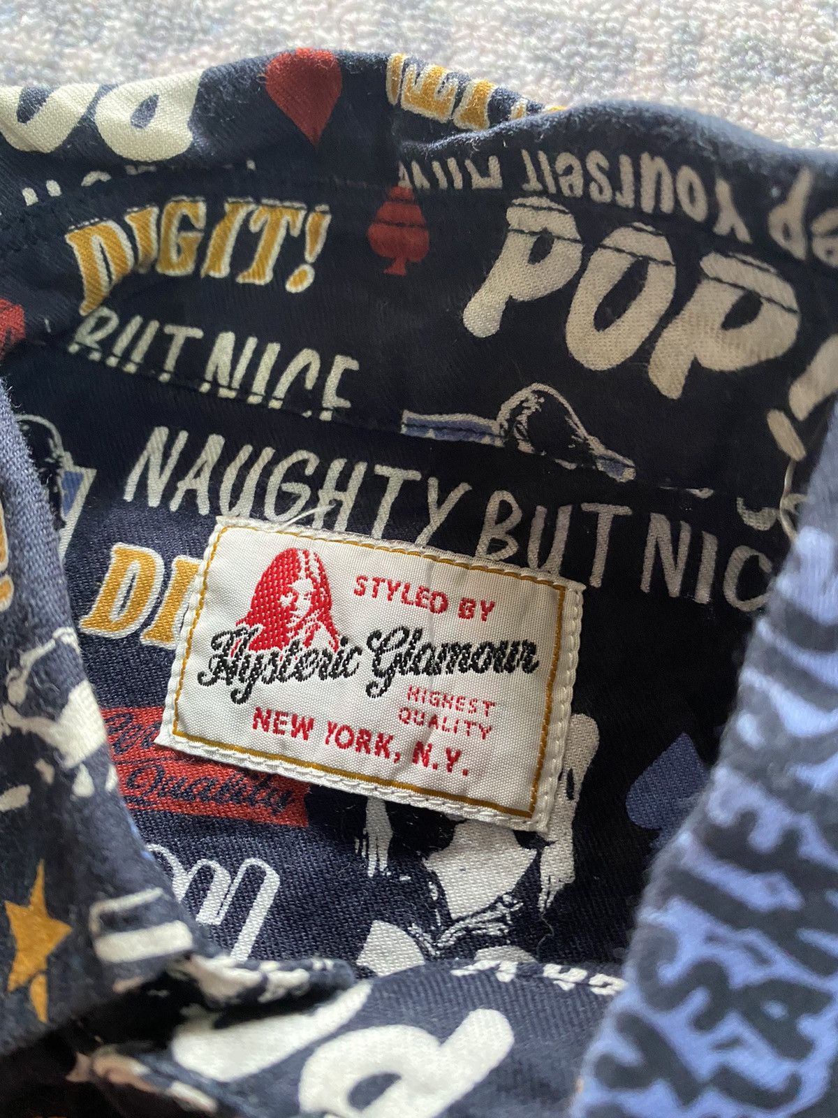 Hysteric Glamour × Japanese Brand Vintage Hysteric Glamour Button Down Shirt Size US S / EU 44-46 / 1 - 6 Thumbnail