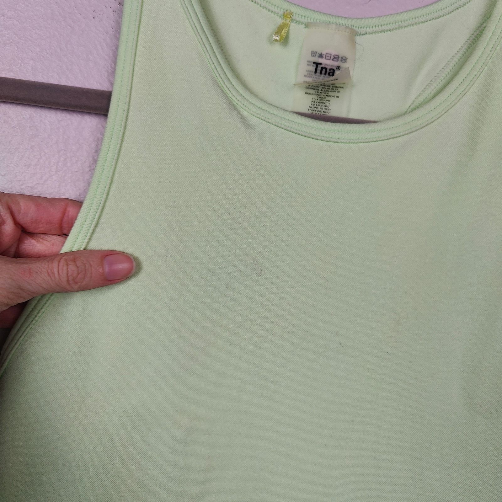 Aritzia Aritzia TNA Body Kaplan Dress Womens Small Green Mini Size S / US 4 / IT 40 - 4 Thumbnail