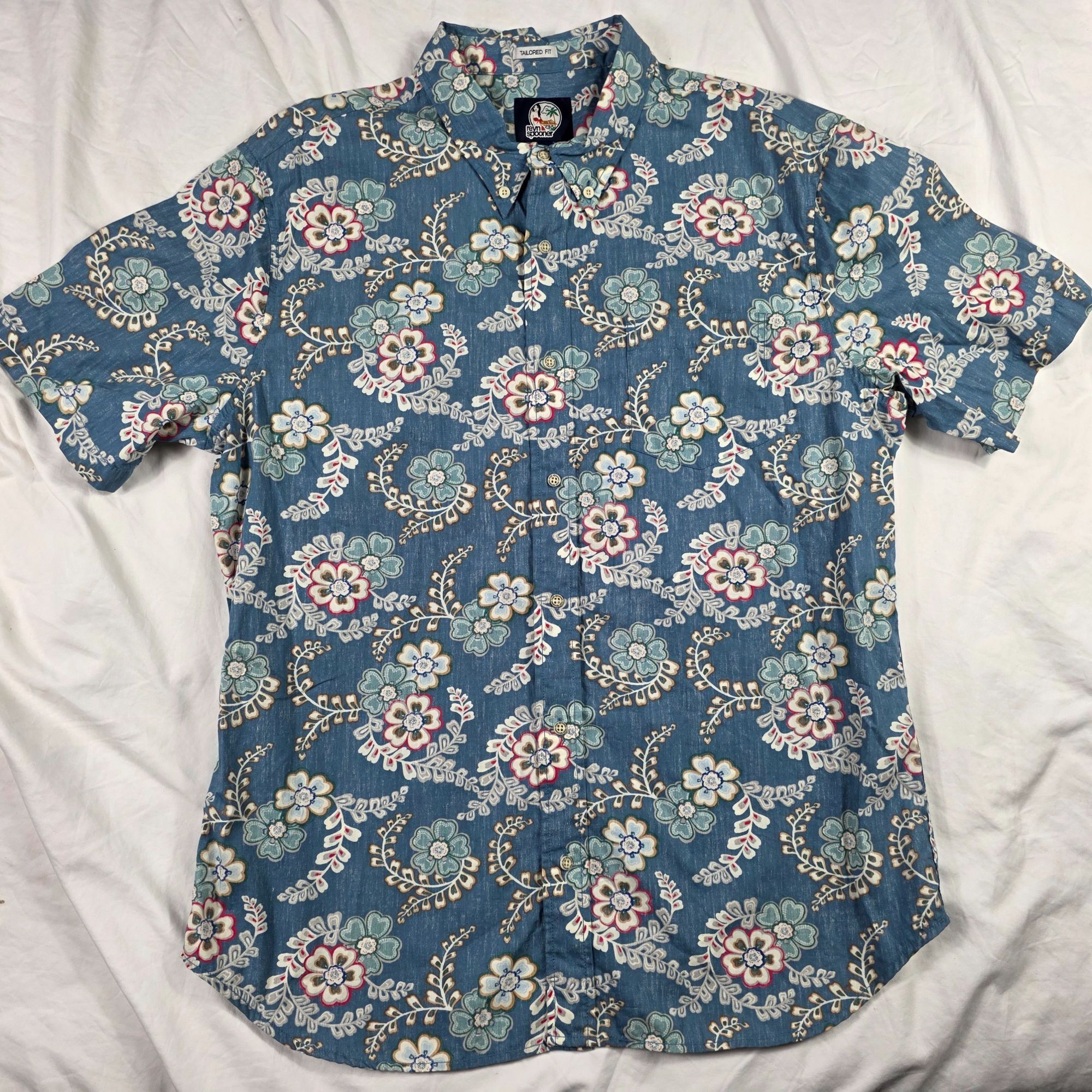 Reyn Spooner Reyn Spooner Furoshiki Floral Shirt Tailored Fit Mens Size X Size US XL / EU 56 / 4 - 1 Thumbnail
