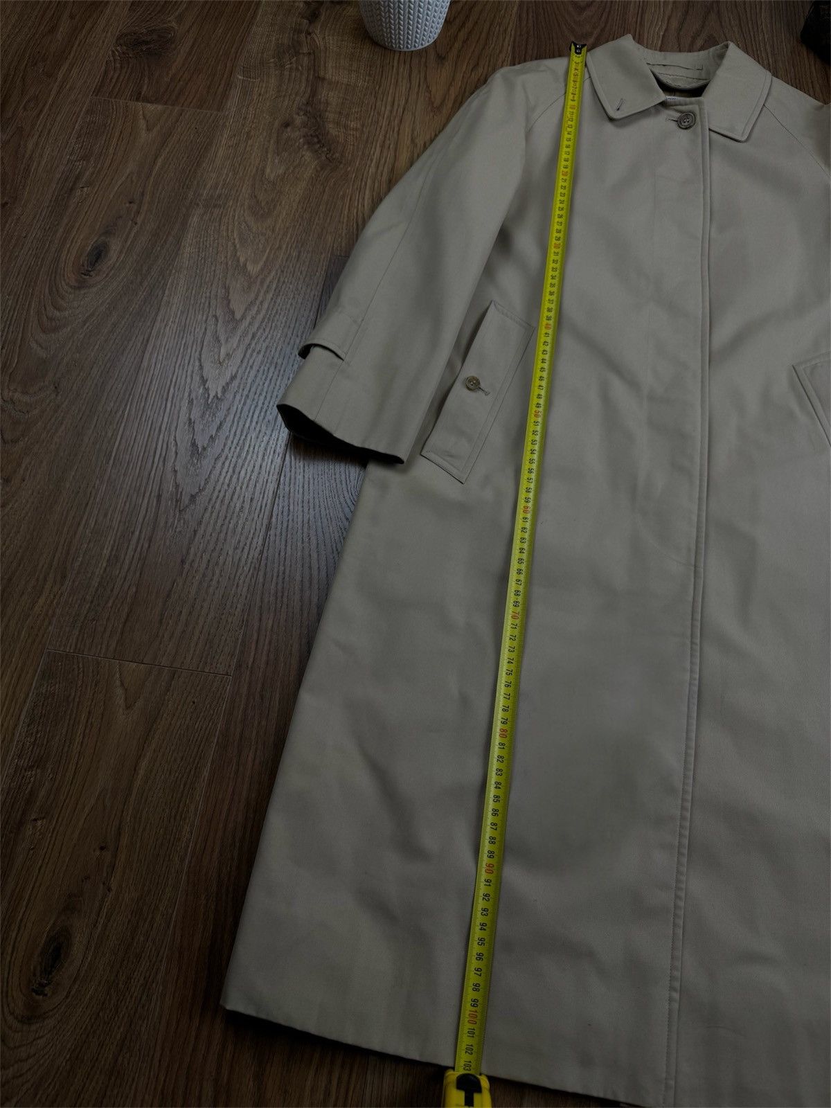 Burberry Vintage trench coat Burberry original luxury streetwear item Size S / US 4 / IT 40 - 6 Thumbnail