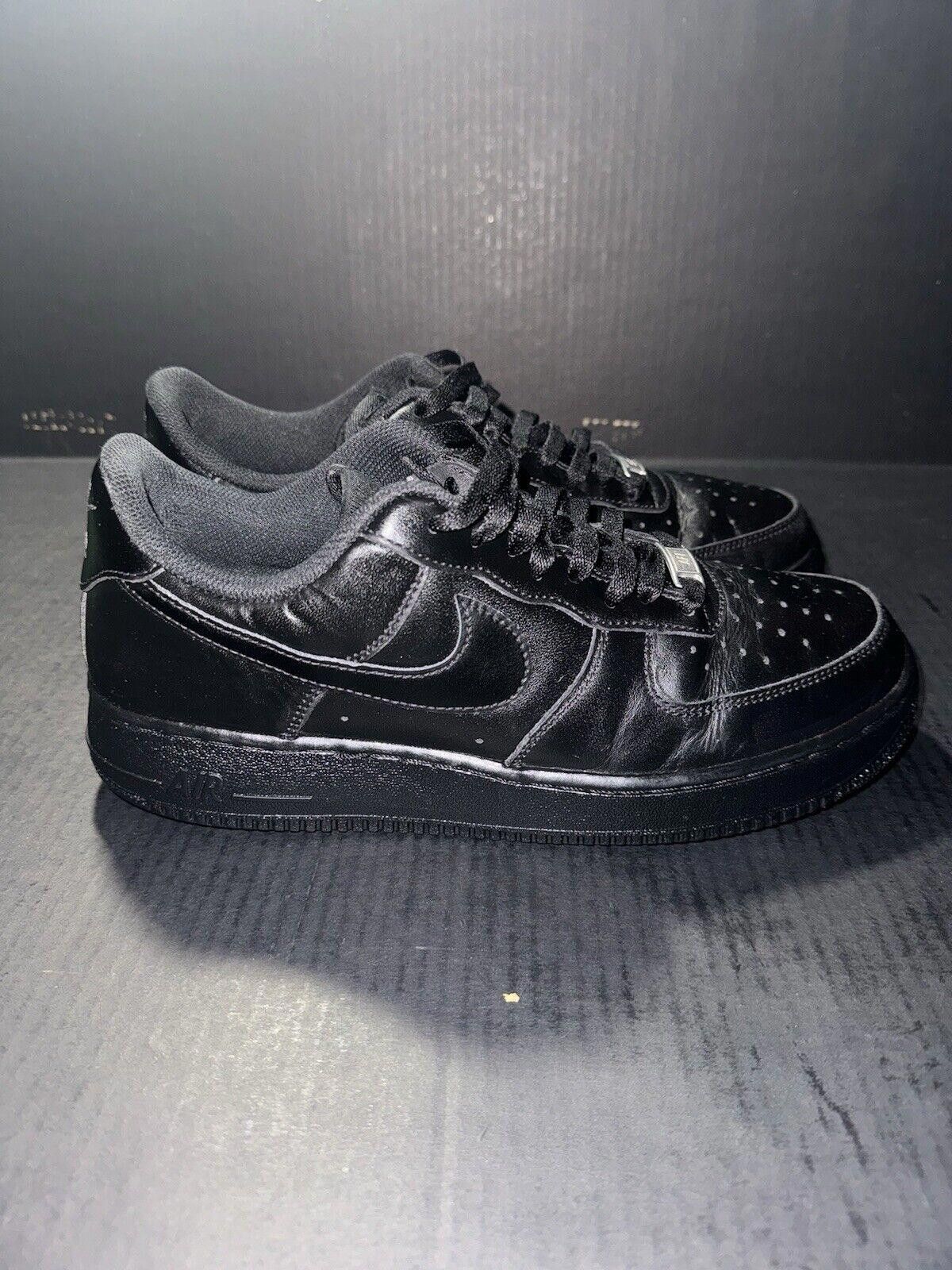Nike Men's Air Force 1 07 BLACK 315122-001 - Sz 10
