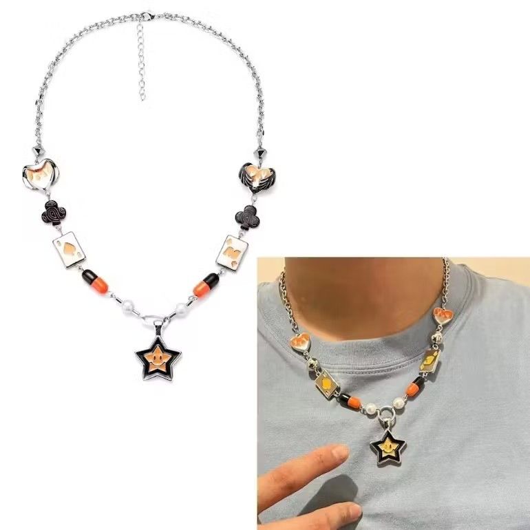 Jewelry Star Charm Choker Y2K Necklace Size ONE SIZE - 4 Thumbnail