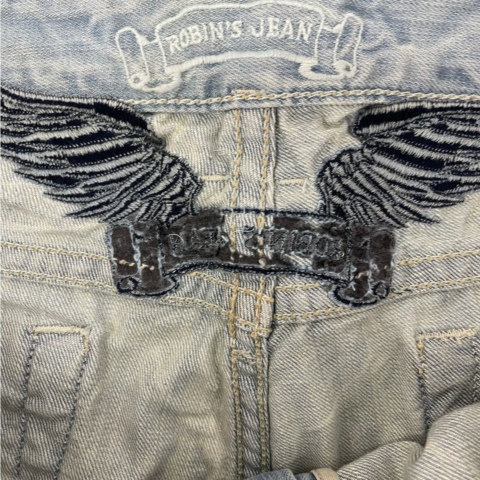Robins Jeans Robin's Jean Men's Straight Jeans with Size :44 Size US 44 / EU 60 - 6 Thumbnail