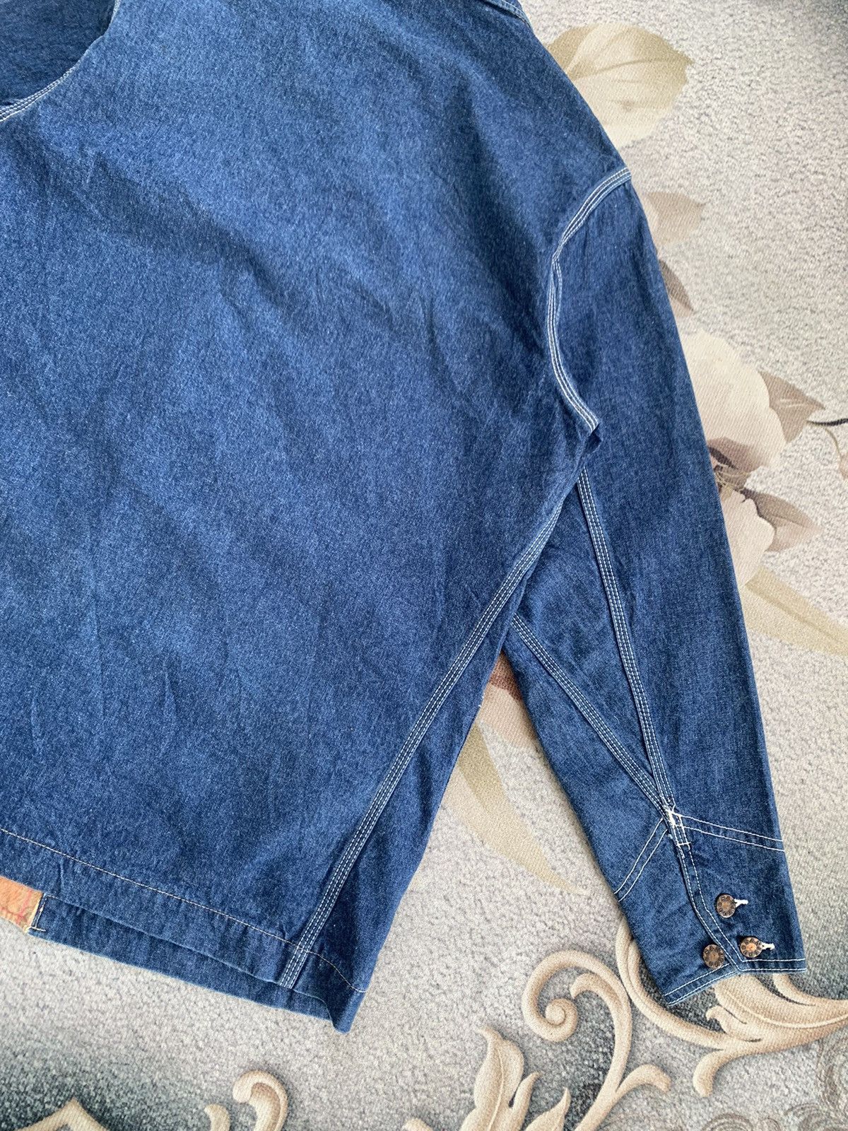Indigo Sanjego Genuine Indigo Denim Jacket Size US L / EU 52-54 / 3 - 10 Thumbnail