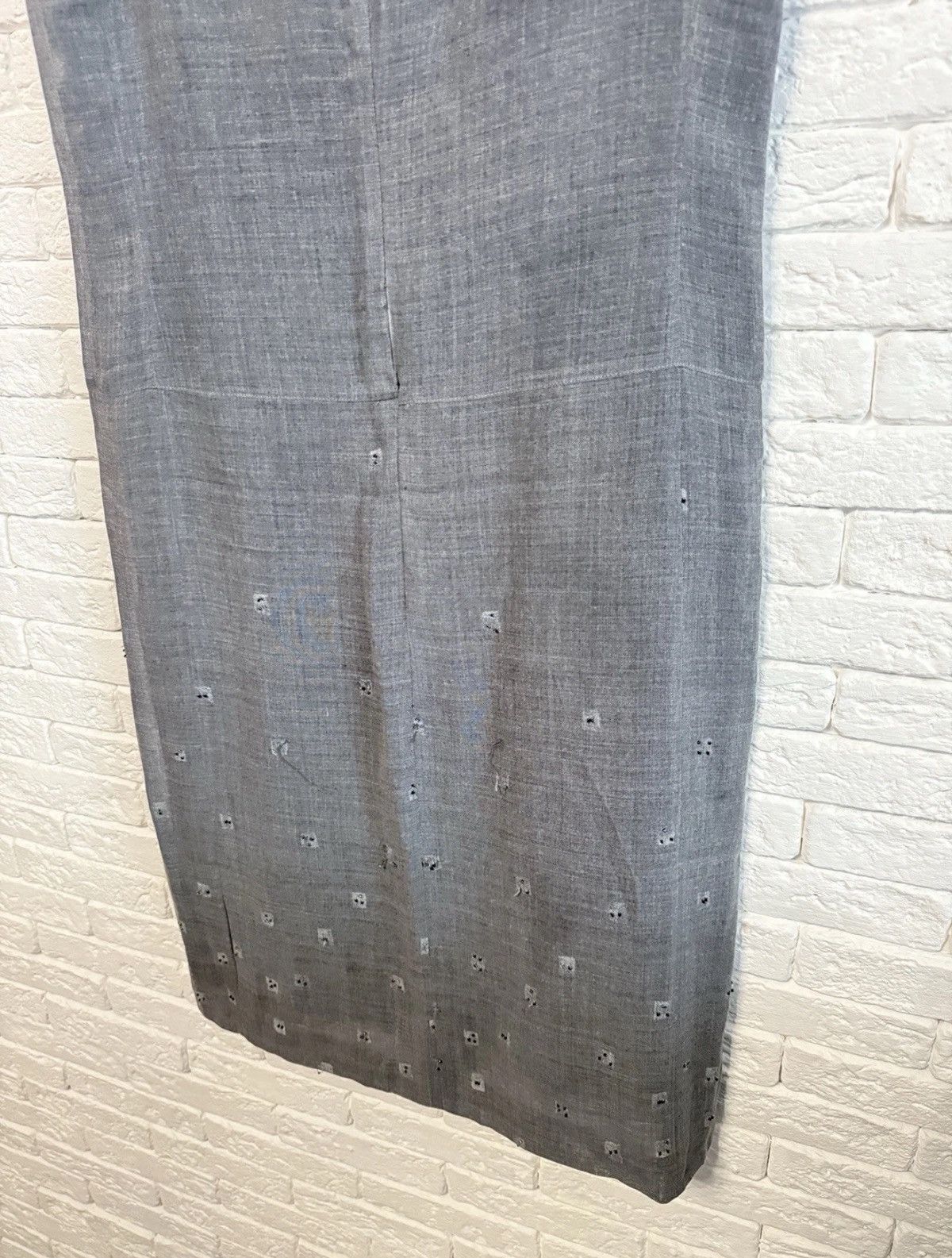 Valentino Vintage Valentino Miss V Midi Dress Ringstones Sz 48 L Size L / US 10 / IT 46 - 7 Thumbnail