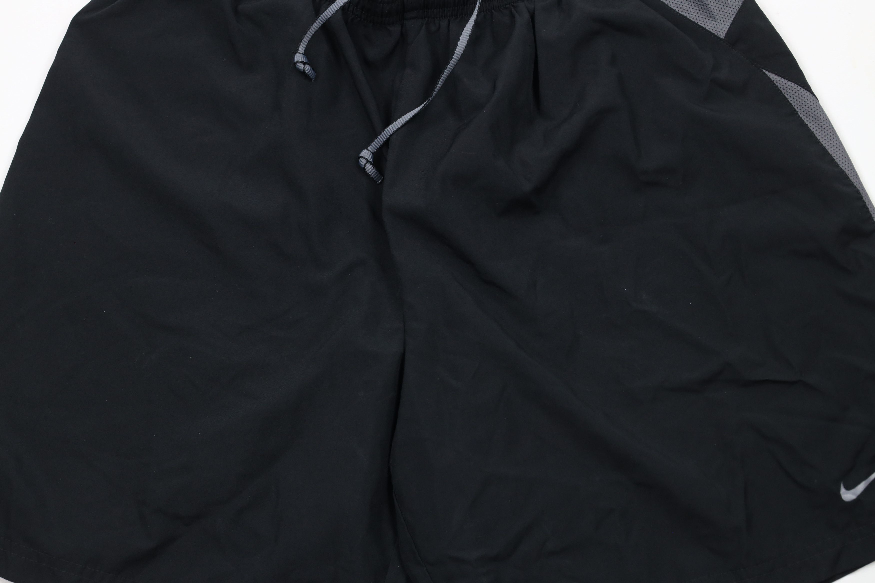 Nike × Vintage Vintage Y2K Nike Travis Scott Mini Swoosh Lined Shorts Black Size US 34 / EU 50 - 3 Thumbnail
