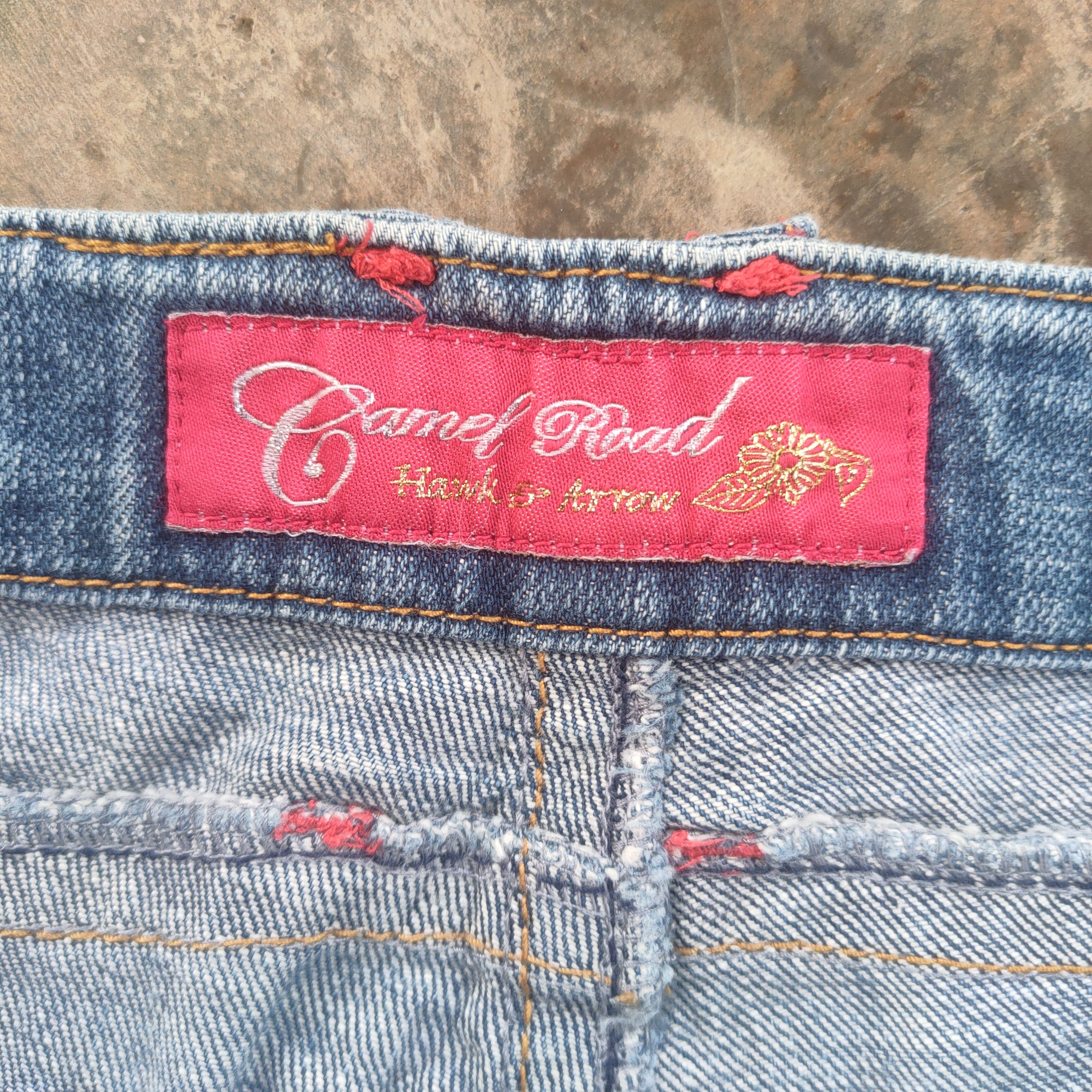 Japanese Brand × Jean × Vintage VINTAGE JAPANESE FLARE FADED DENIM JEANS PANTS Size US 31 - 12 Thumbnail