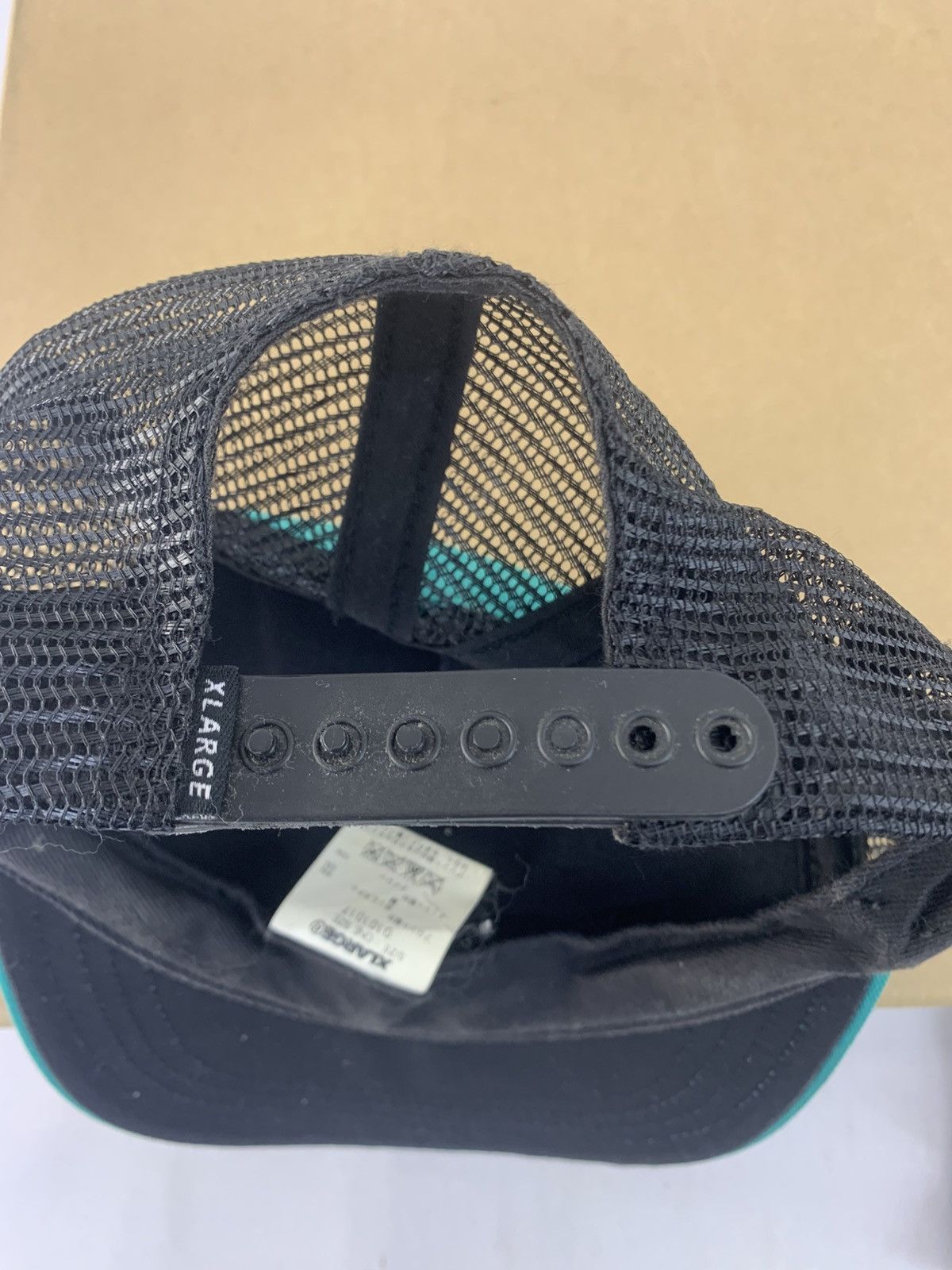 X-LARGE X Large Mesh Trucker Cap Spell Out Logo Snapback Size ONE SIZE - 5 Thumbnail
