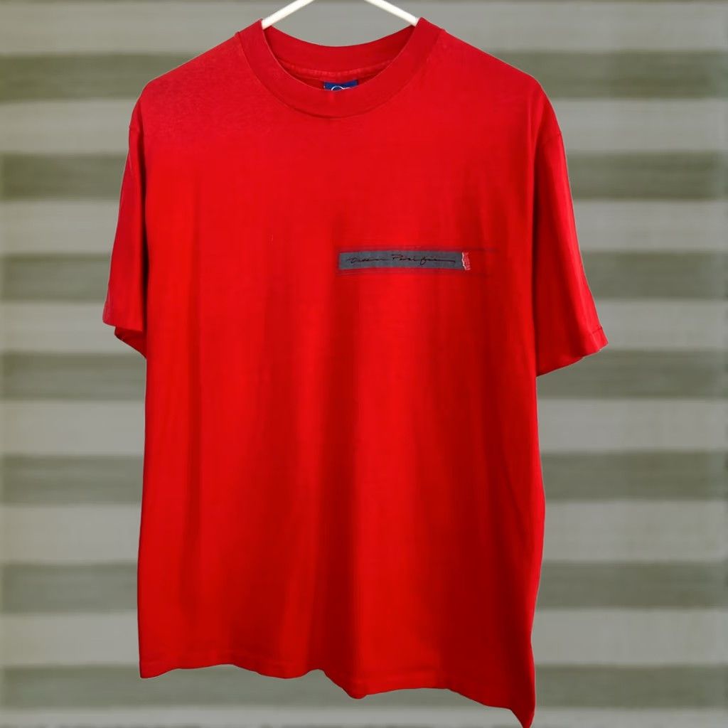 Ocean Pacific VINTAGE Ocean Pacific Surf T-Shirt USA Made - SIZE L RARE Red Men 1986 OP Single Stitch Shirt Size US L / EU 52-54 / 3 - 1 Thumbnail