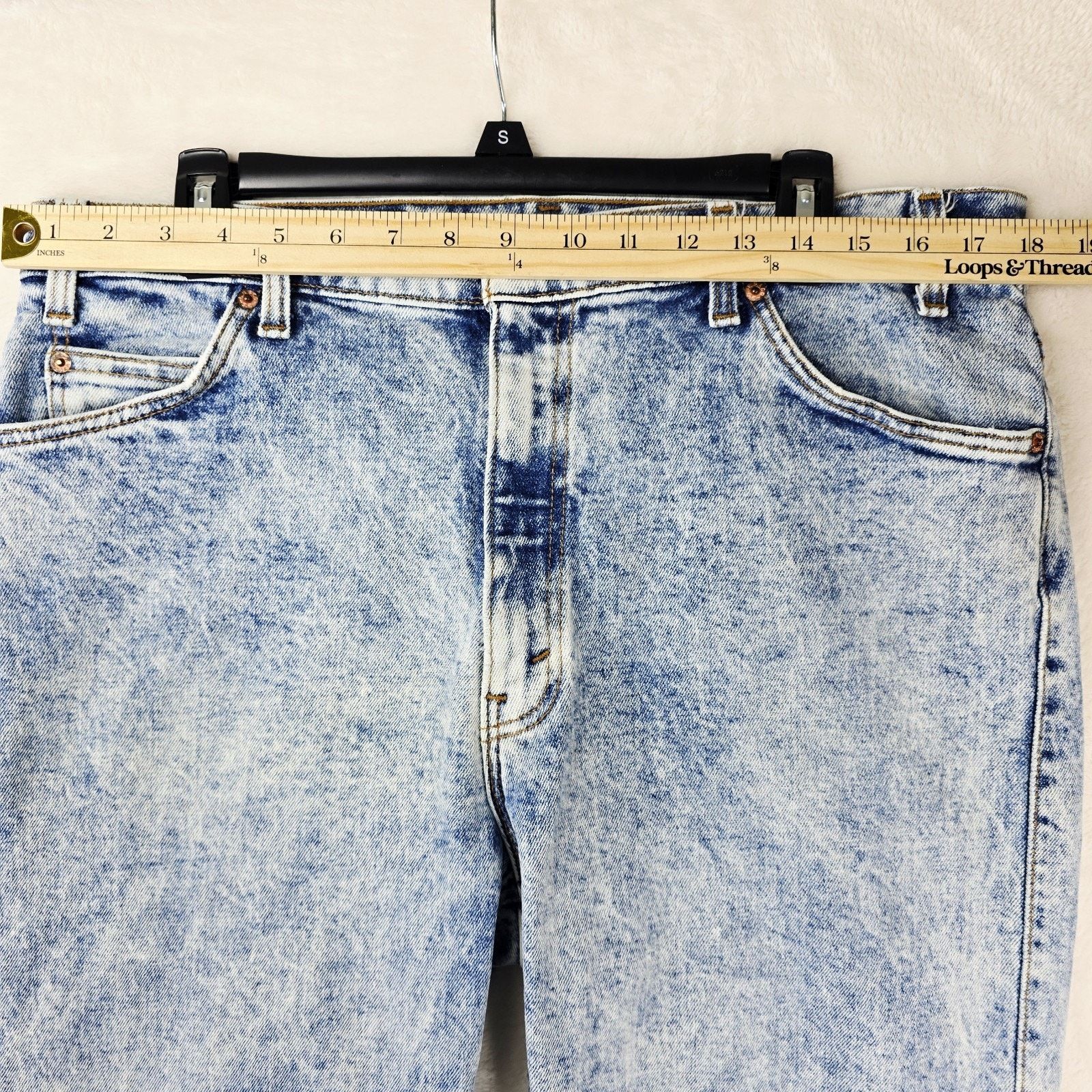 Levi's Vintage Levis 515 Acid Washed Jeans Fits 36x31 Denim 38x32 Size US 36 / EU 52 - 11 Thumbnail