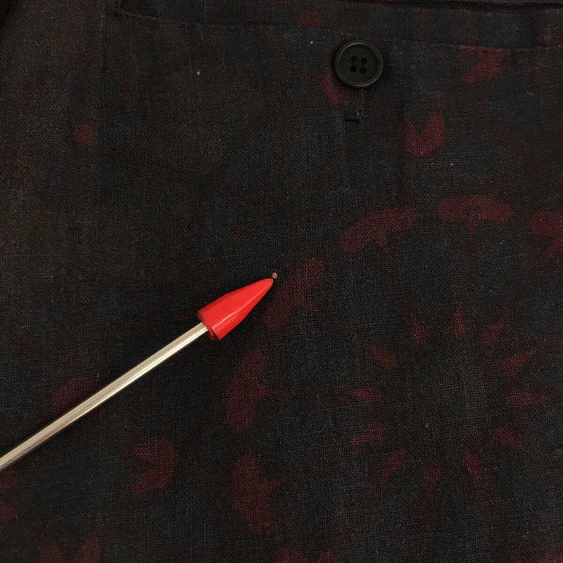Yohji Yamamoto Yohji Yamamoto Pout Homme Linen Sarouel Pants Bordeaux SS15 Size US 32 / EU 48 - 10 Thumbnail