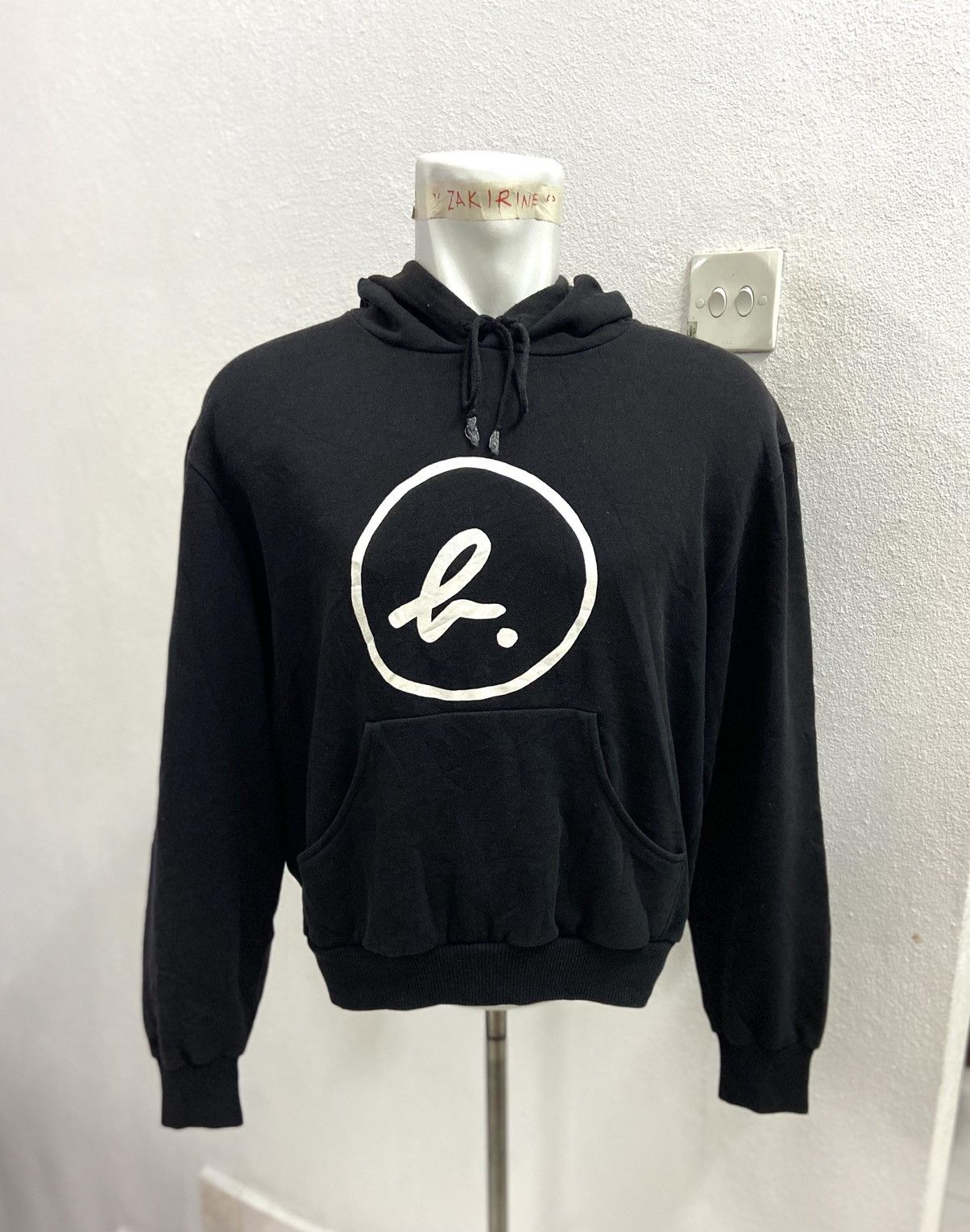 agnes b. Vintage Agnès B. "b." Logo Hoodie Size US S / EU 44-46 / 1 - 3 Thumbnail