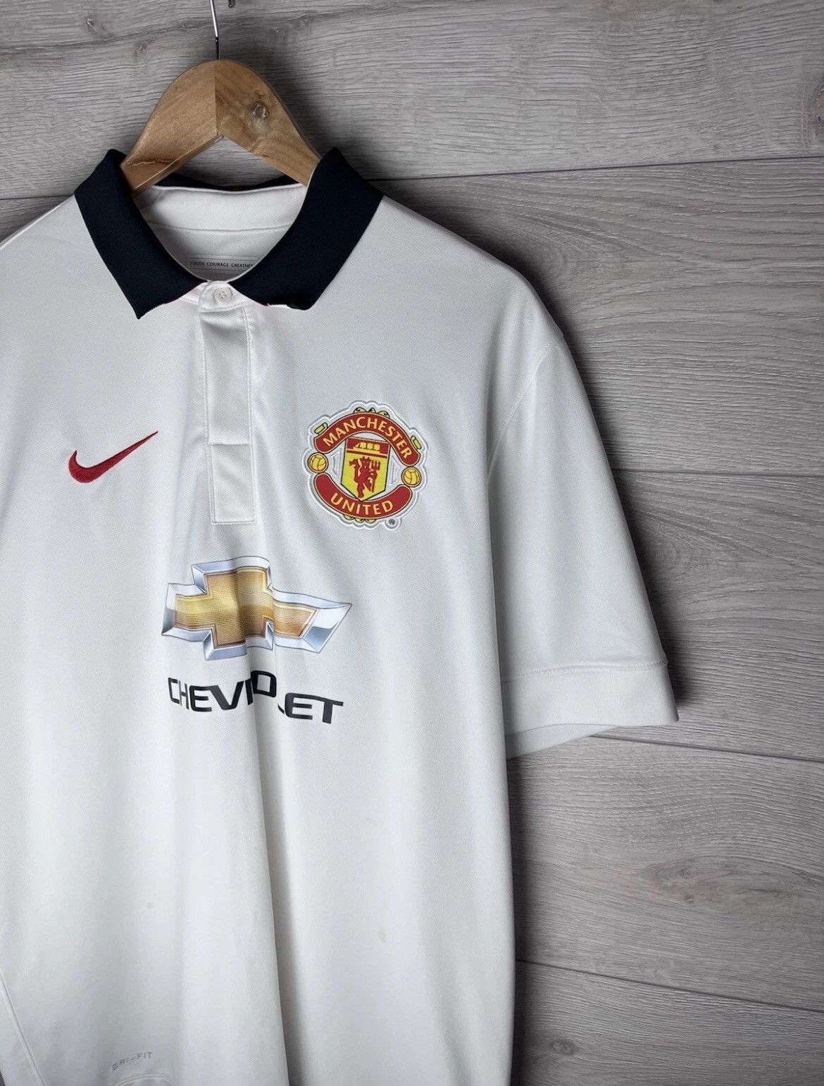 Nike Vintage Polo Nike jersey Manchester United size Xl Men’s Size US XL / EU 56 / 4 - 2 Thumbnail