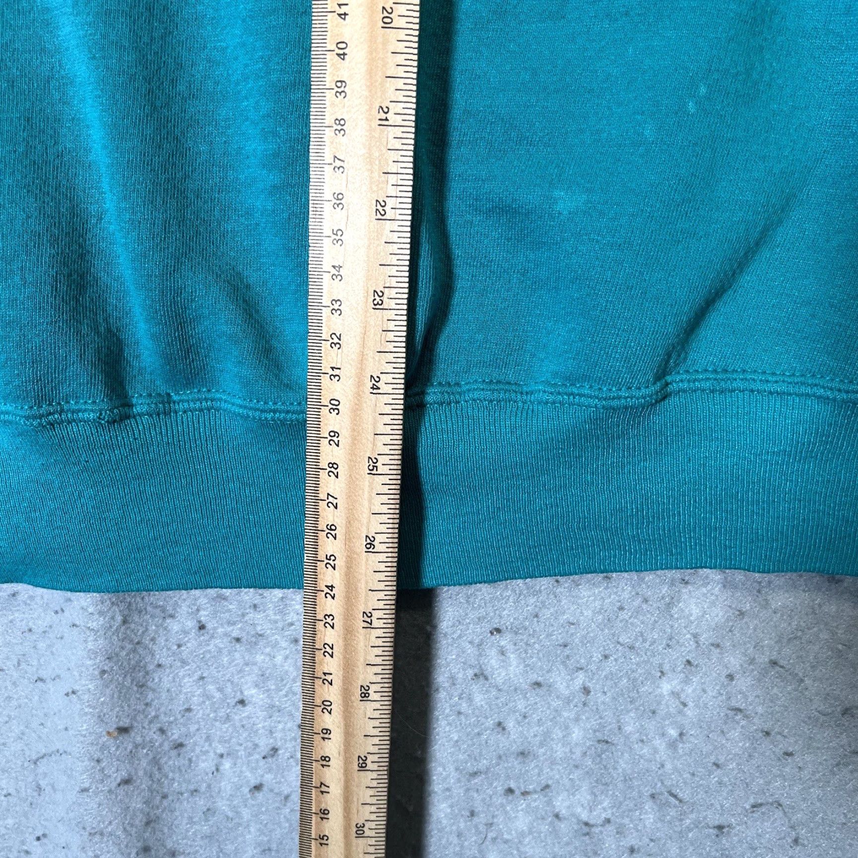 Jerzees VINTAGE A1 VTG 90s Reach For A Cure Sweater Adult Medium Teal Green Neuro Fibromatosis Size US M / EU 48-50 / 2 - 3 Thumbnail