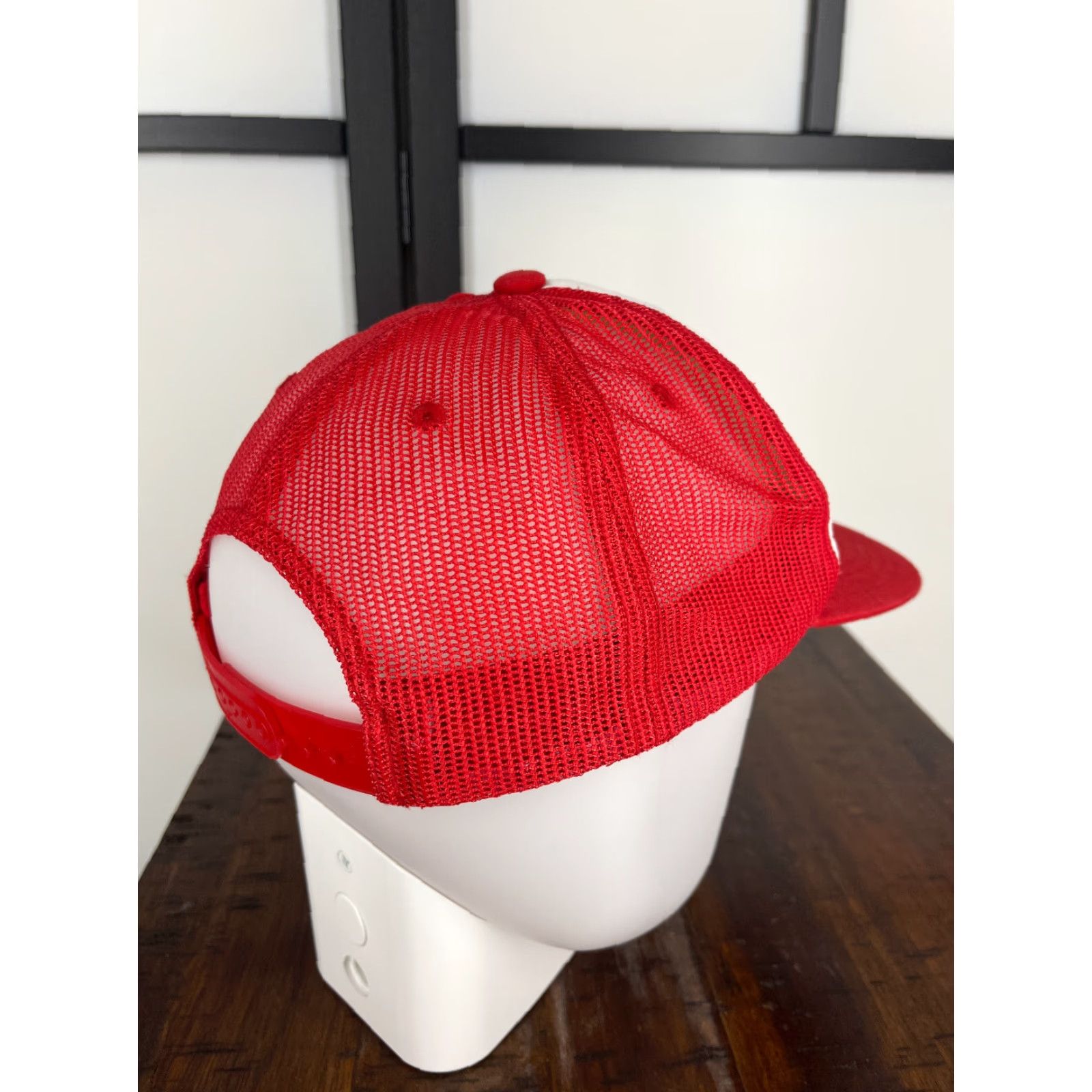 Vintage VINTAGE Paddle 5th Year Anniversery Club Hat Cap Strap Back Adult Red Skull Cotton Size ONE SIZE - 7 Thumbnail
