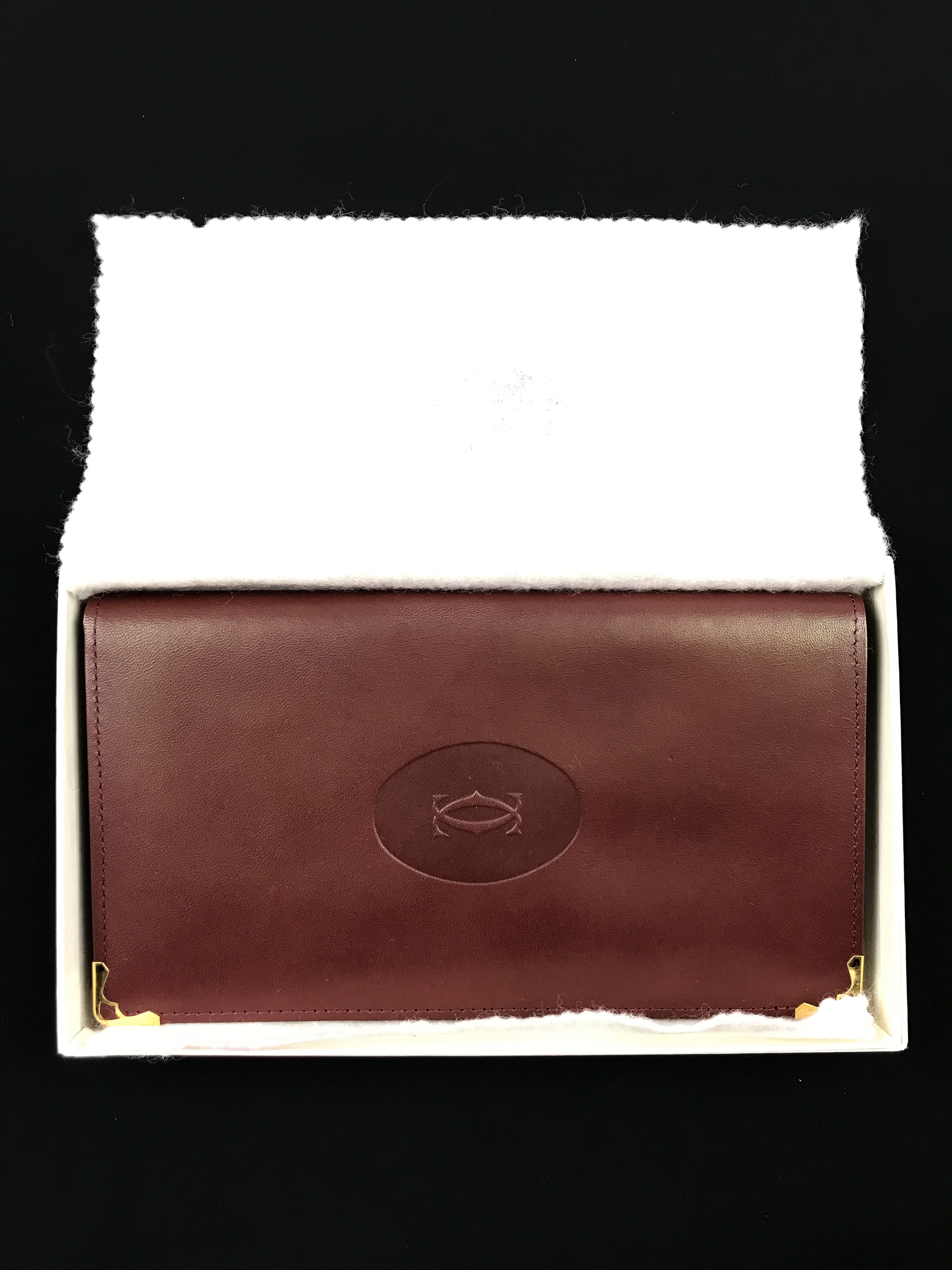 Cartier Vintage Cartier Bifold Long Wallet Size ONE SIZE - 3 Thumbnail